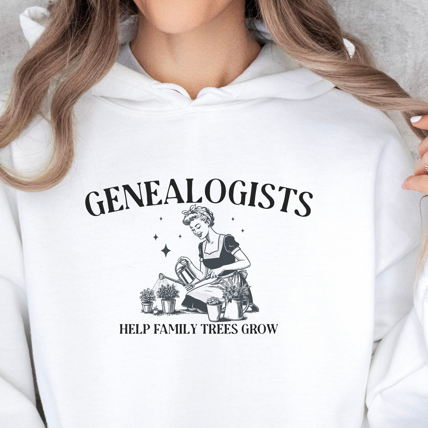 Genealogists Help Family Trees Grow Hoodie