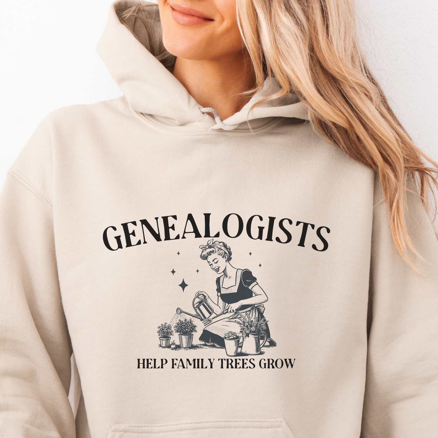 Genealogists Help Family Trees Grow Hoodie