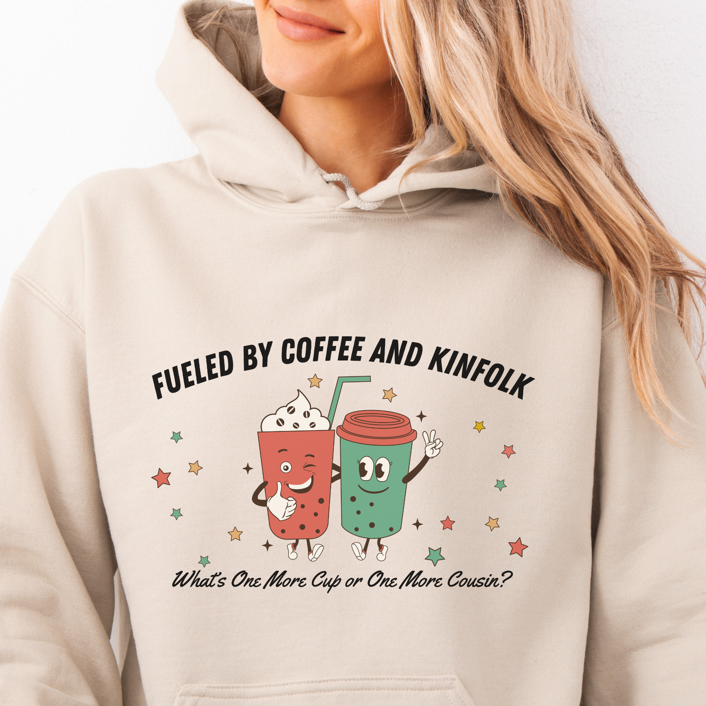 Fueled by Coffee and Kinfolk Hoodie