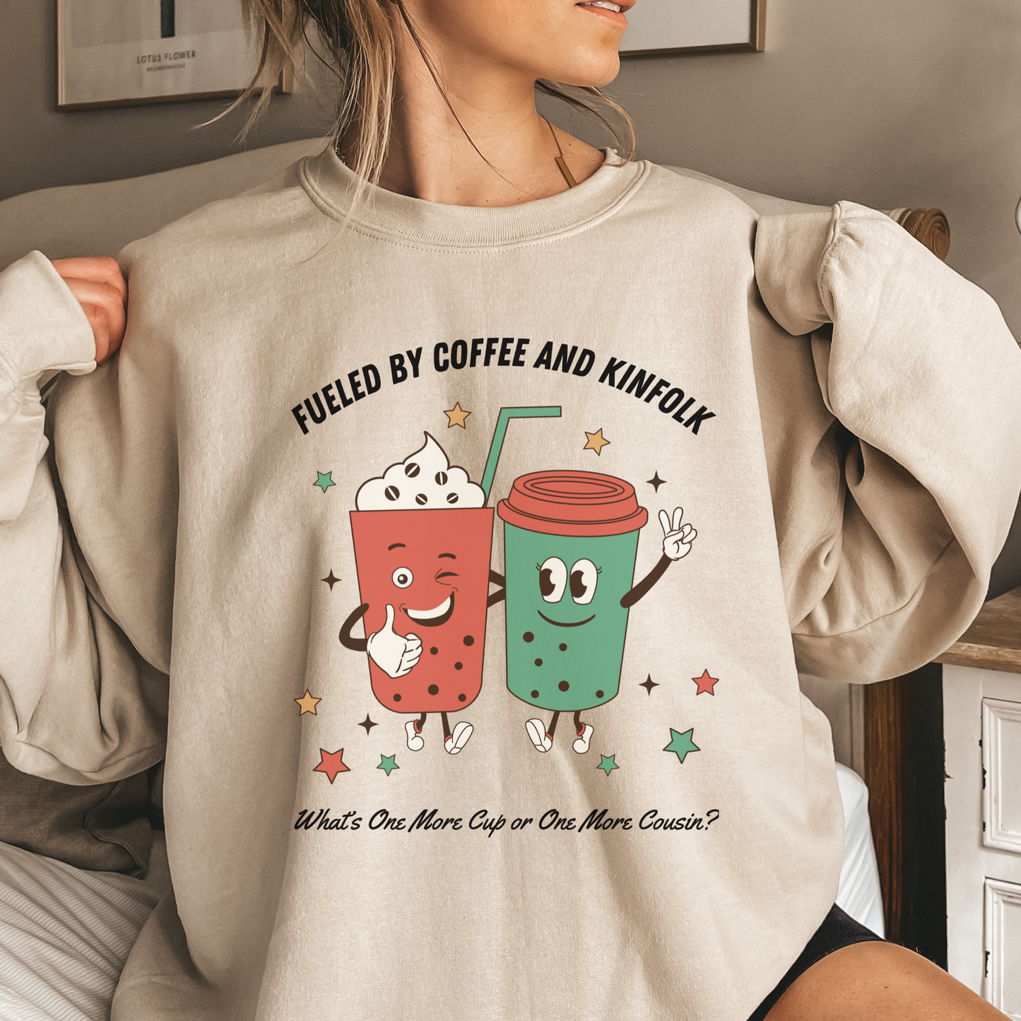 Fueled by Coffee and Kinfolk Sweatshirt