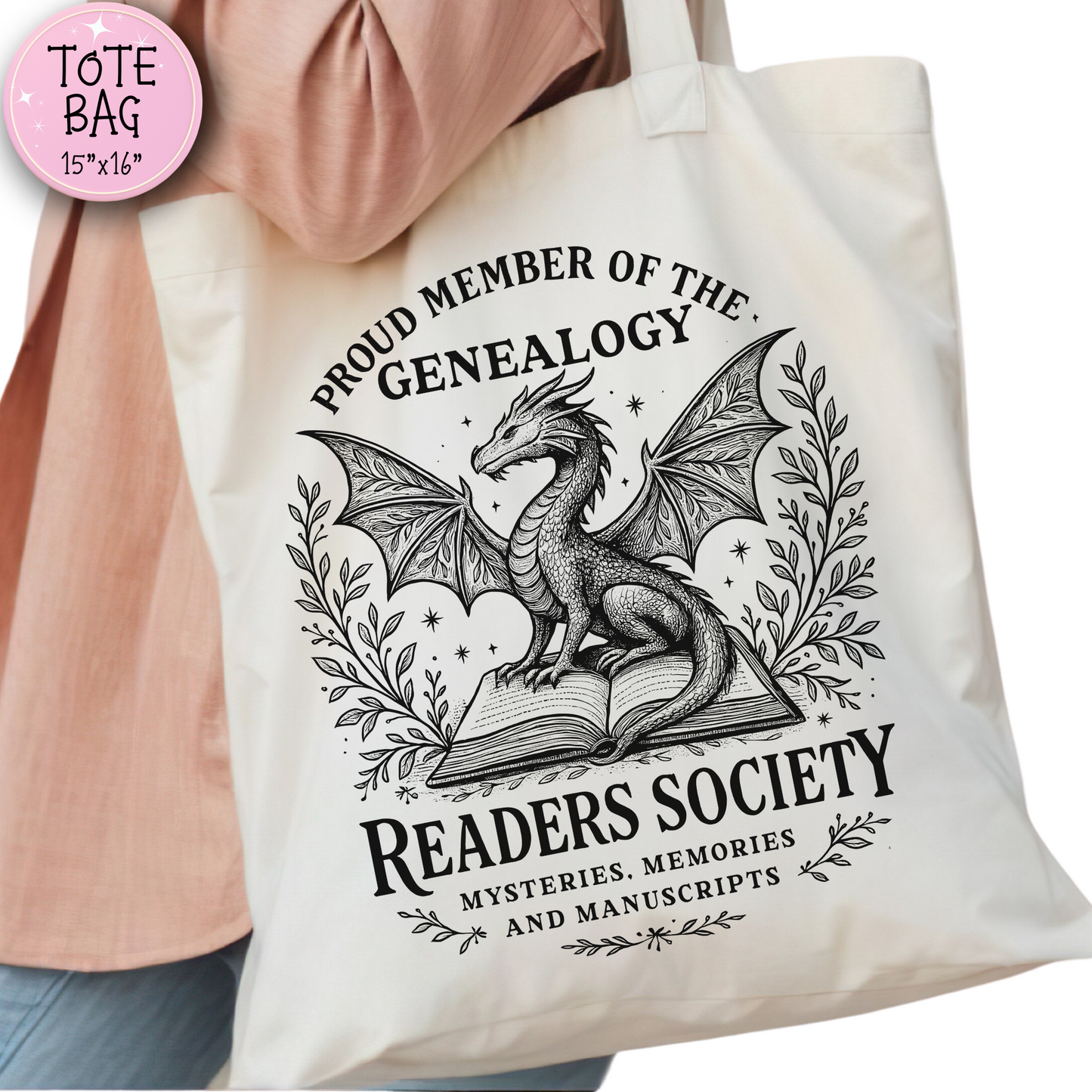 Genealogy Readers Society Tote Bag