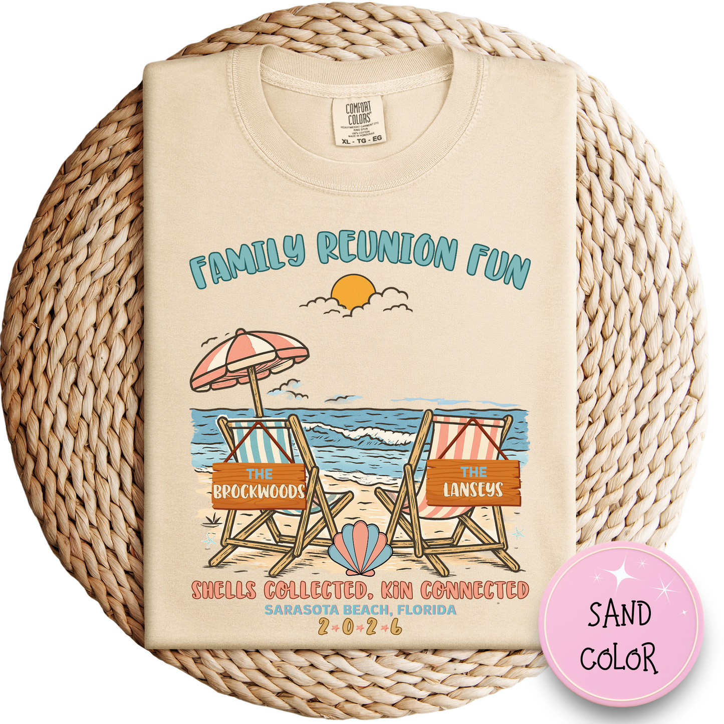 Custom Beachy Family Reunion T Shirt