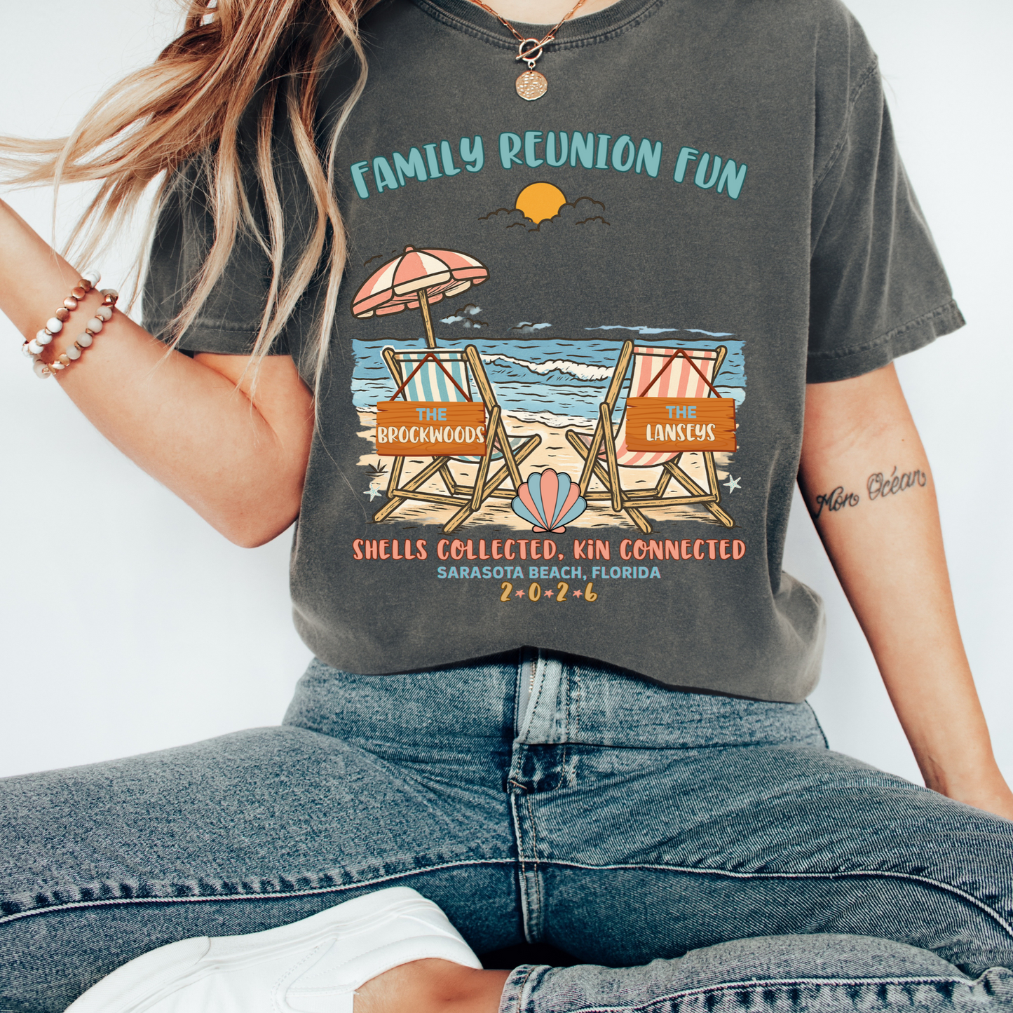 Custom Beachy Family Reunion T Shirt