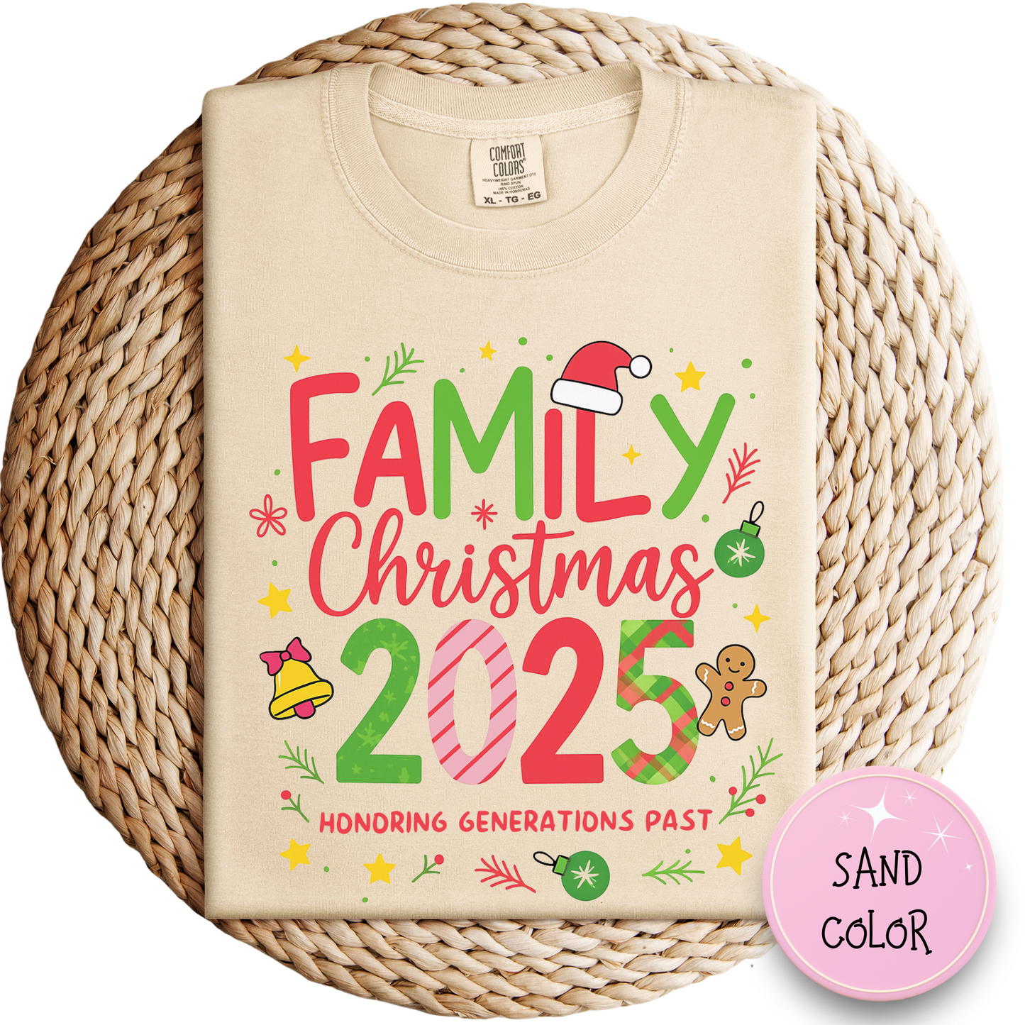 Family Christmas Honoring Generations Past T-Shirt