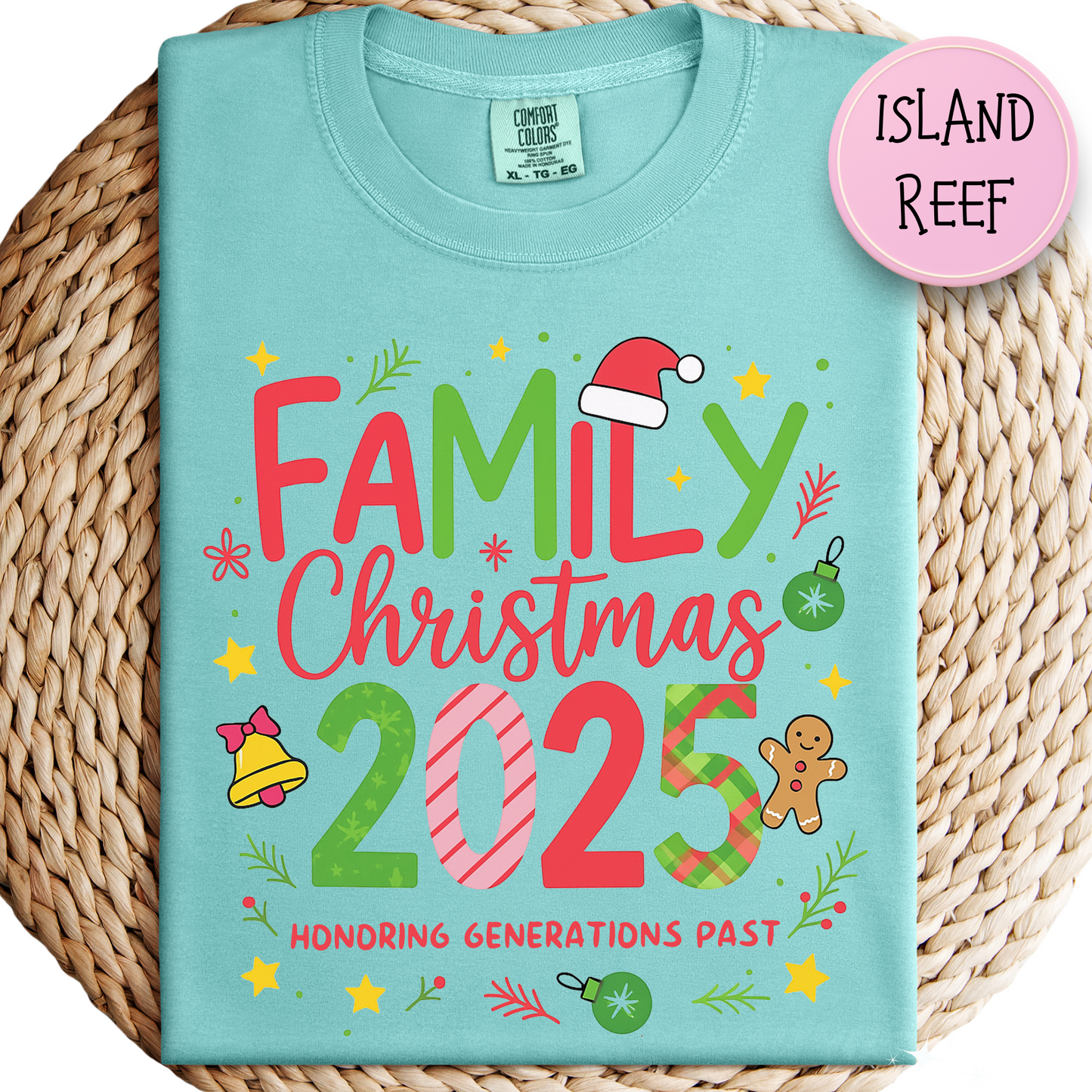 Family Christmas Honoring Generations Past T-Shirt