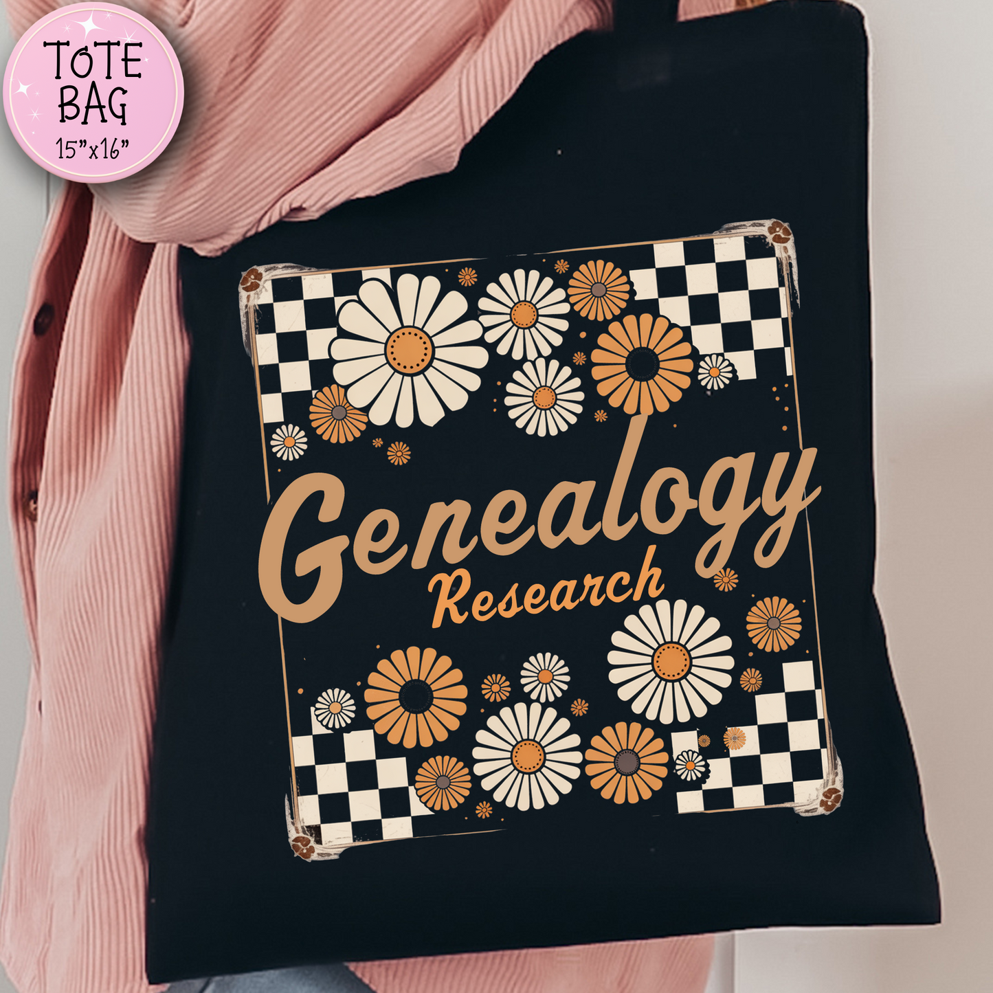Genealogy Research Tote Bag