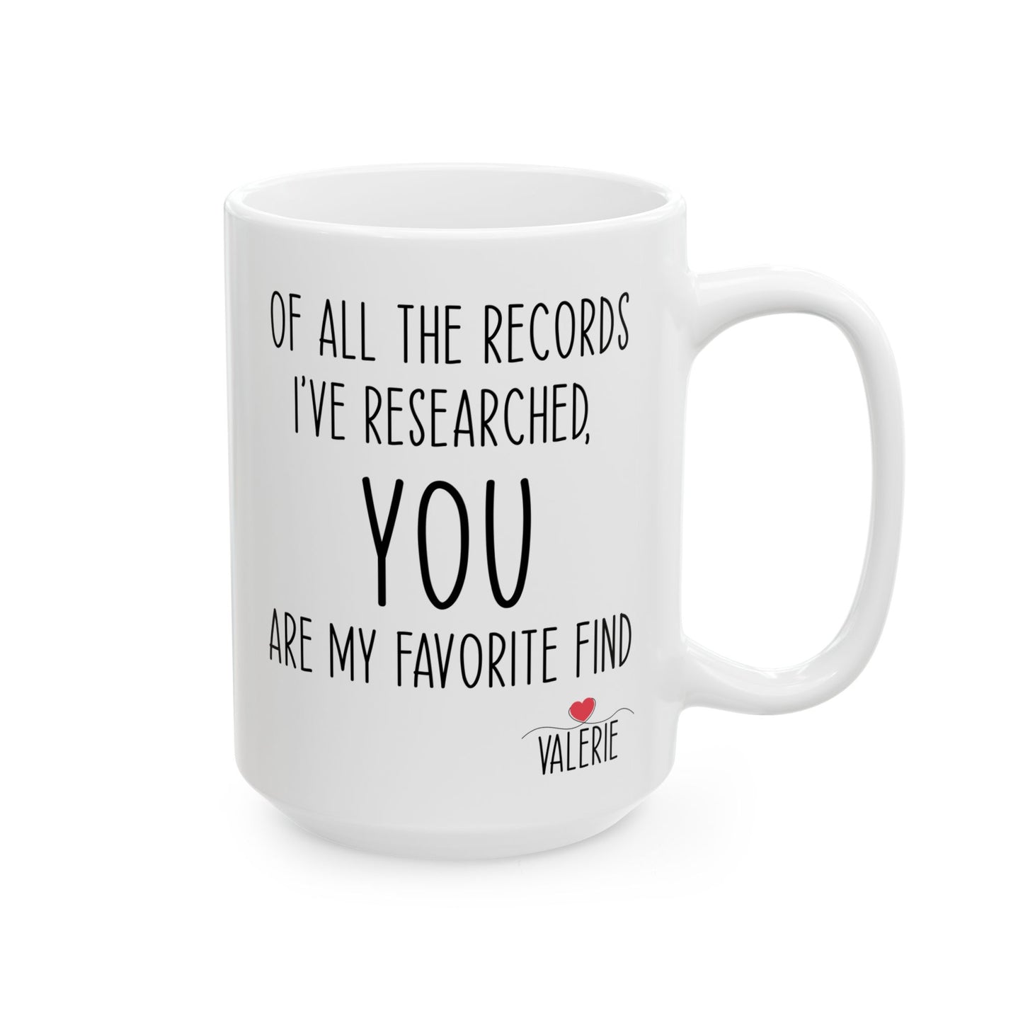 You Are My Favorite Find Personalized Mug