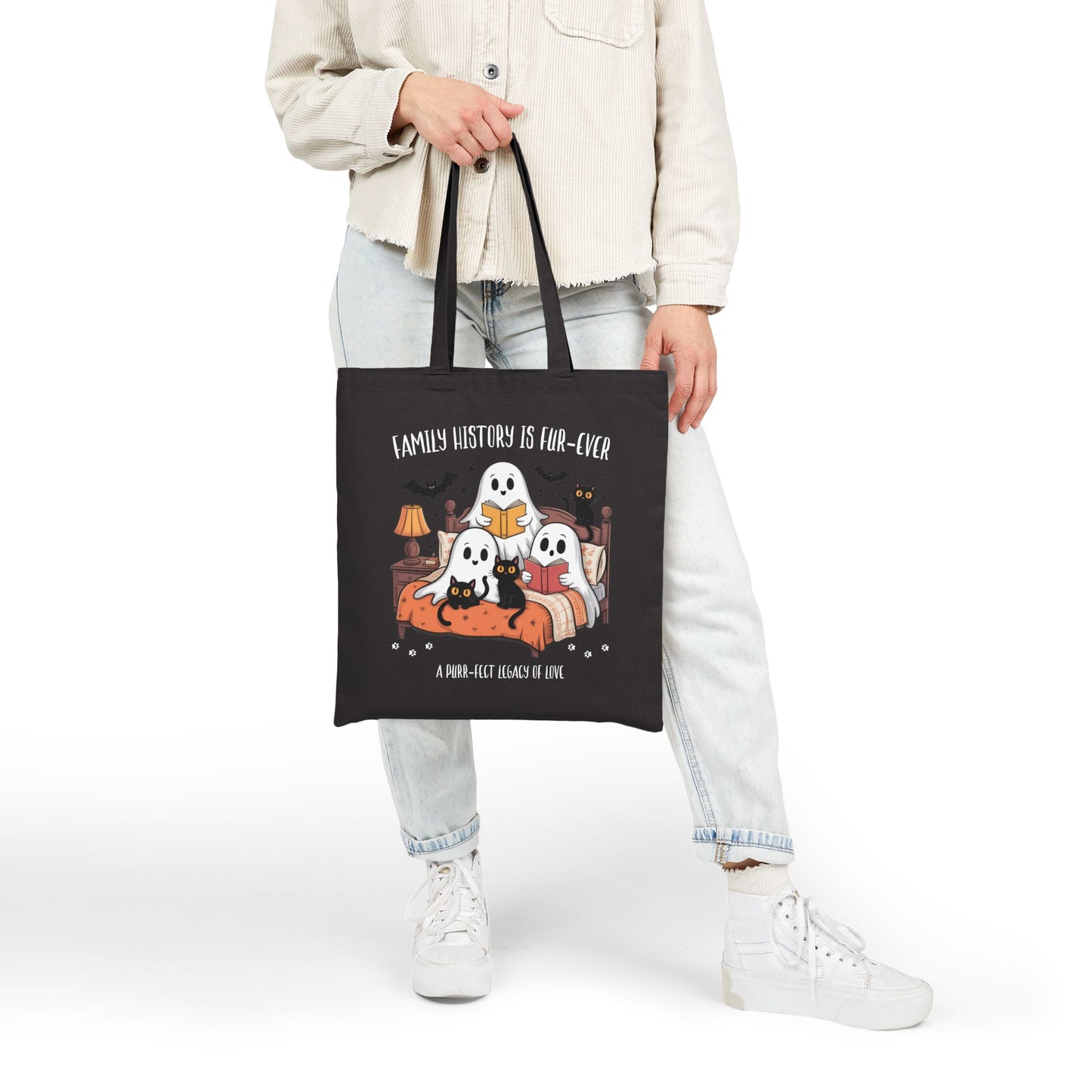 Family History Is Fur-ever Halloween Tote Bag