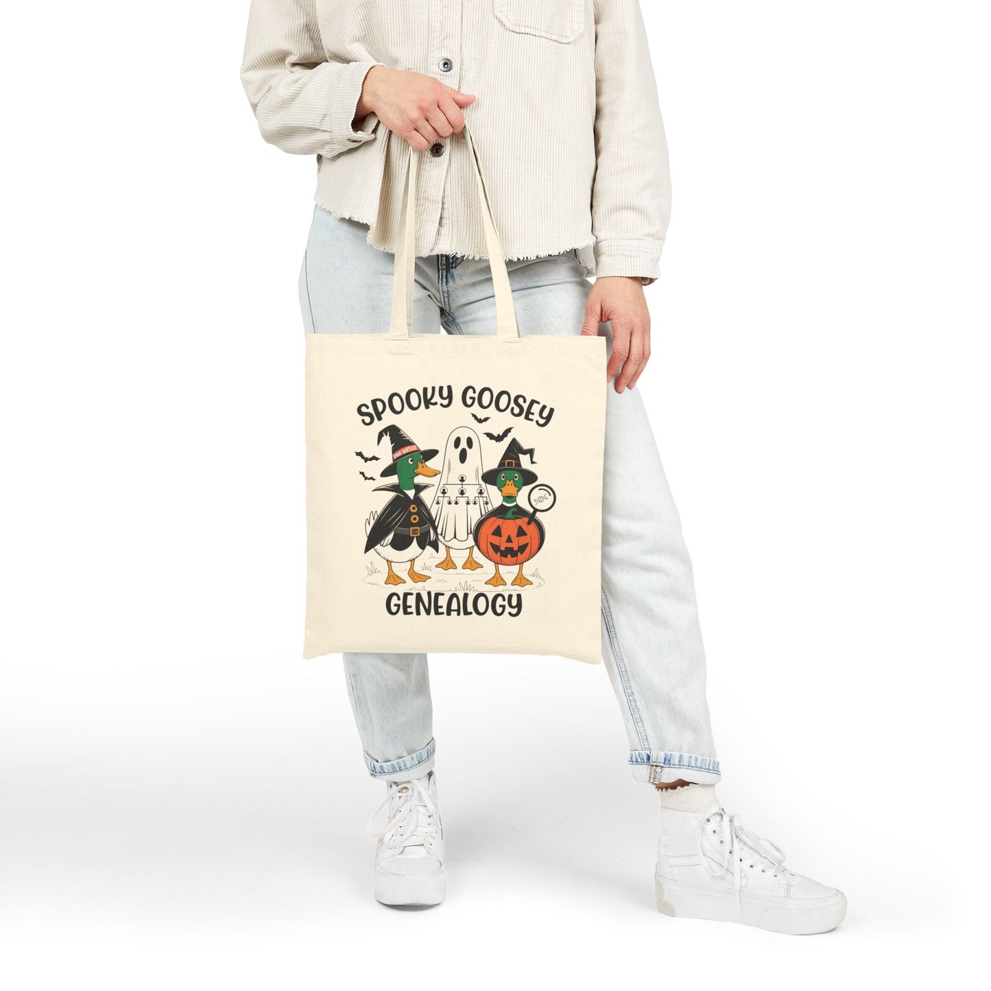 Spooky Goosey Halloween Tote Bag