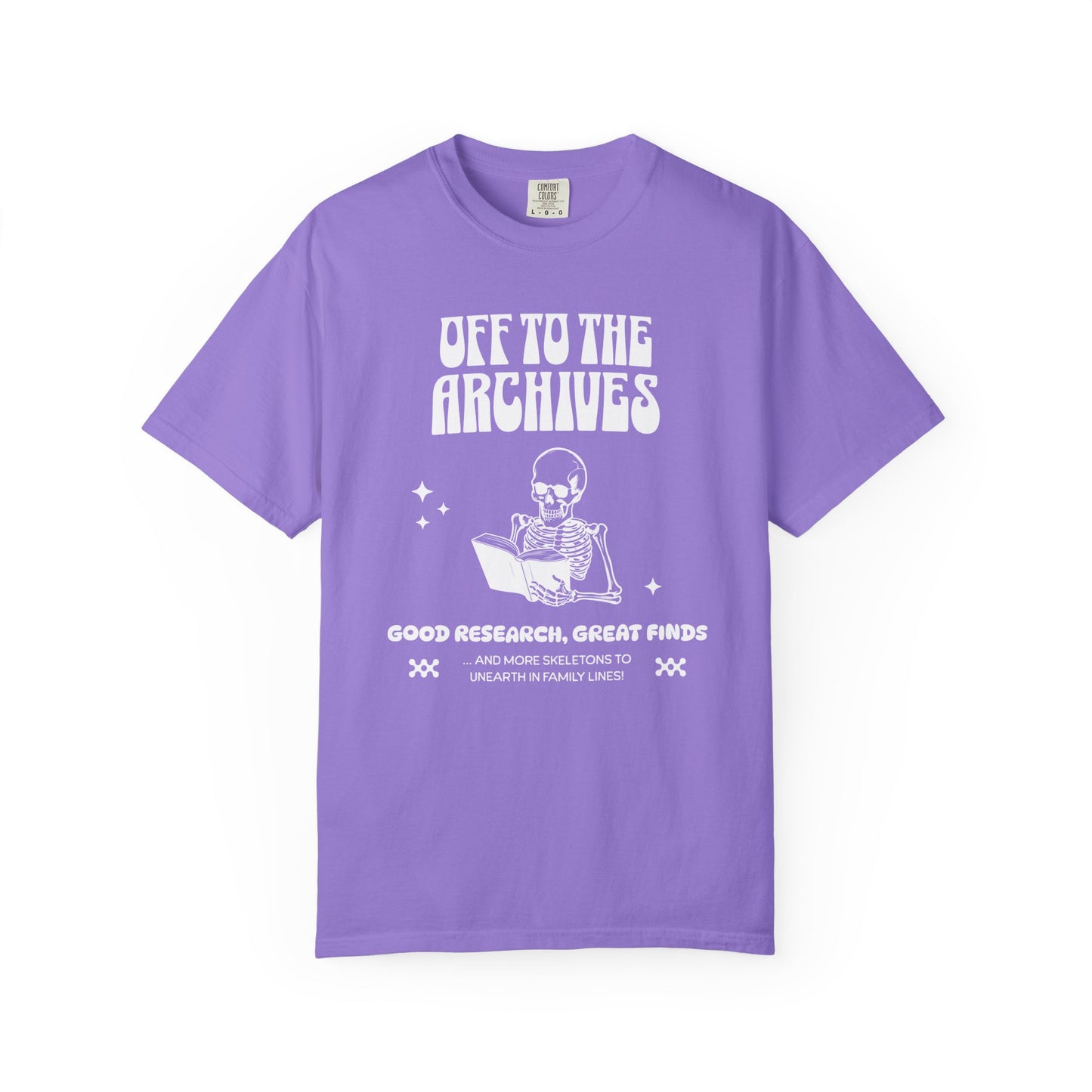 Funny Skeleton Shirt Gift for Family Historian