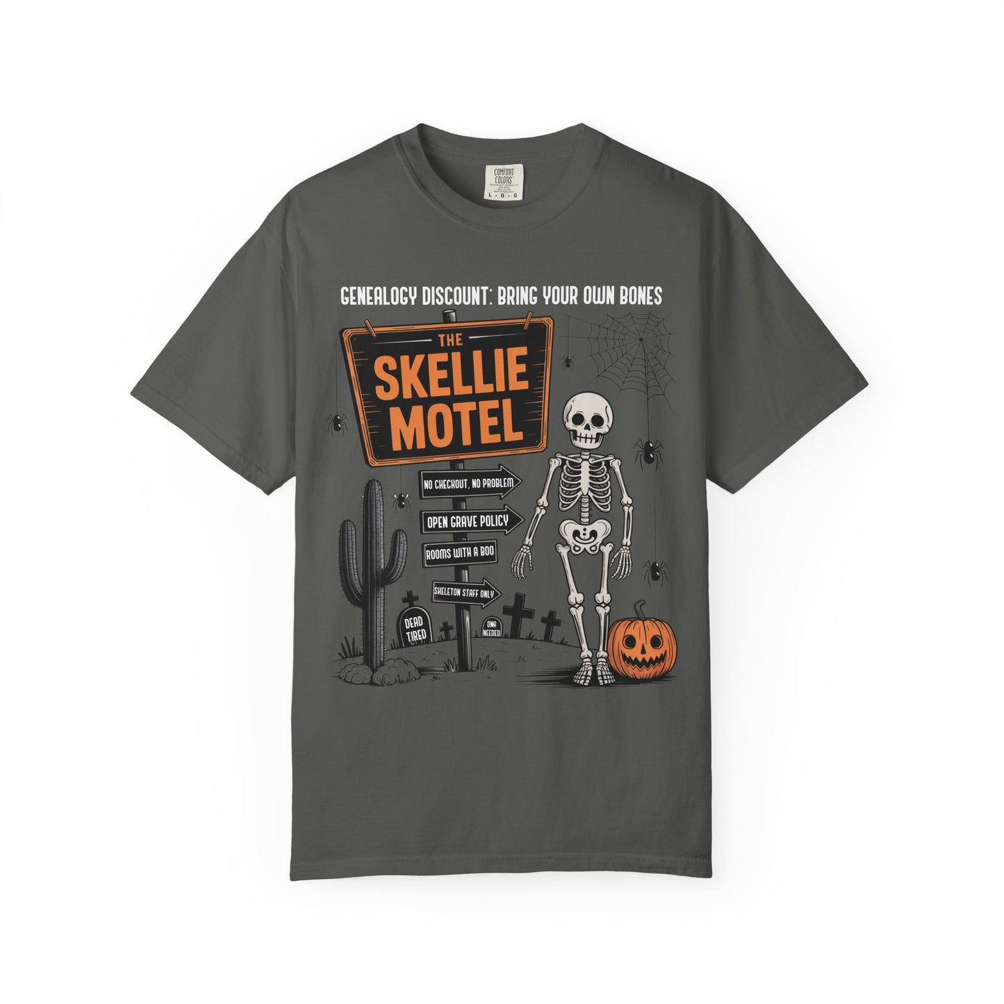 Skellie Motel Halloween Shirt