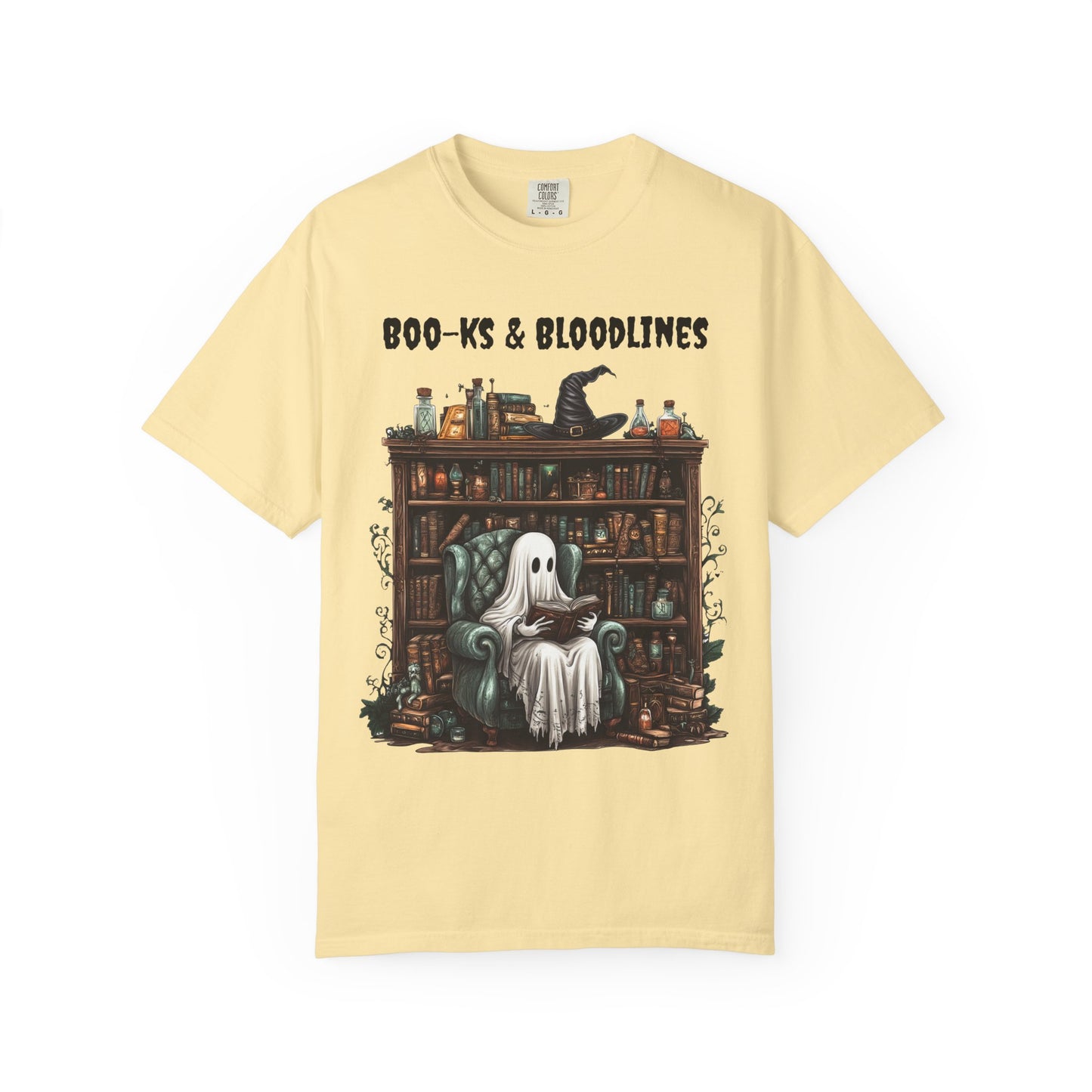BOO-KS and Bloodlines Funny Genealogy T-Shirt