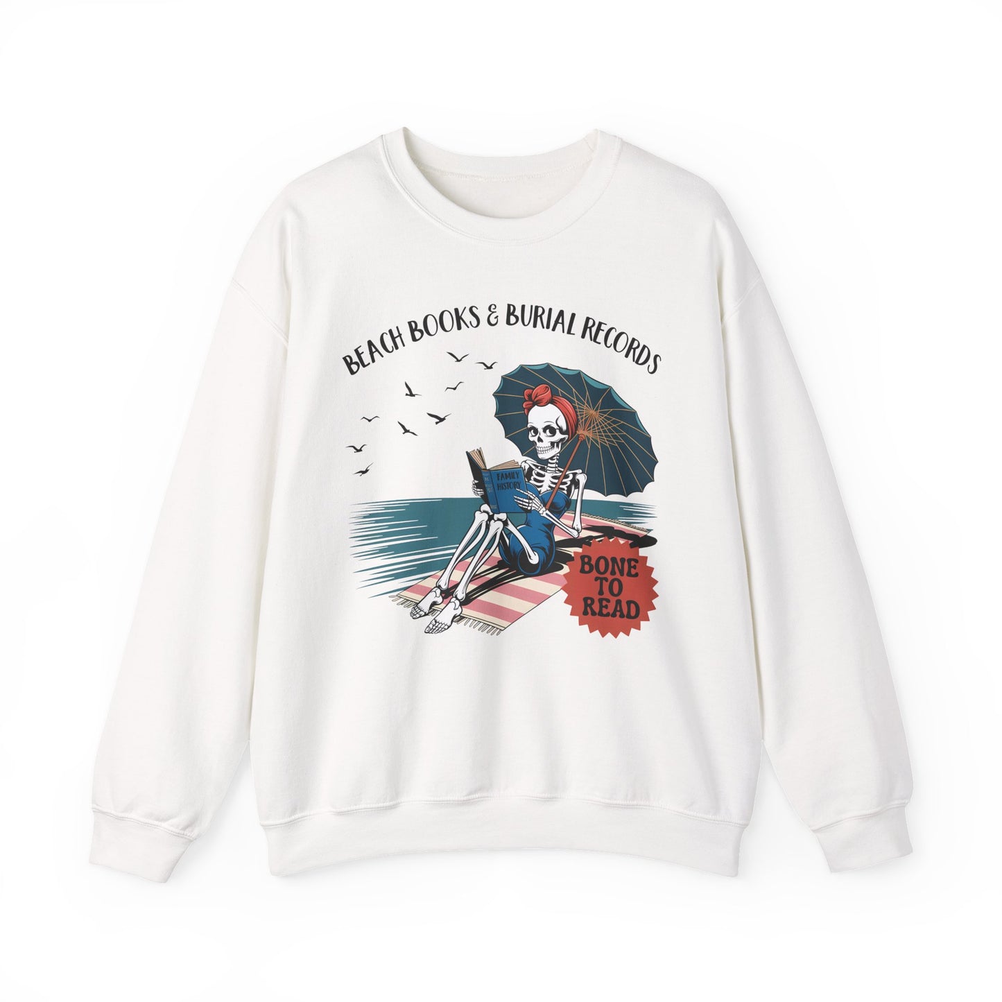 Beach Books & Burial Records Sweatshirt