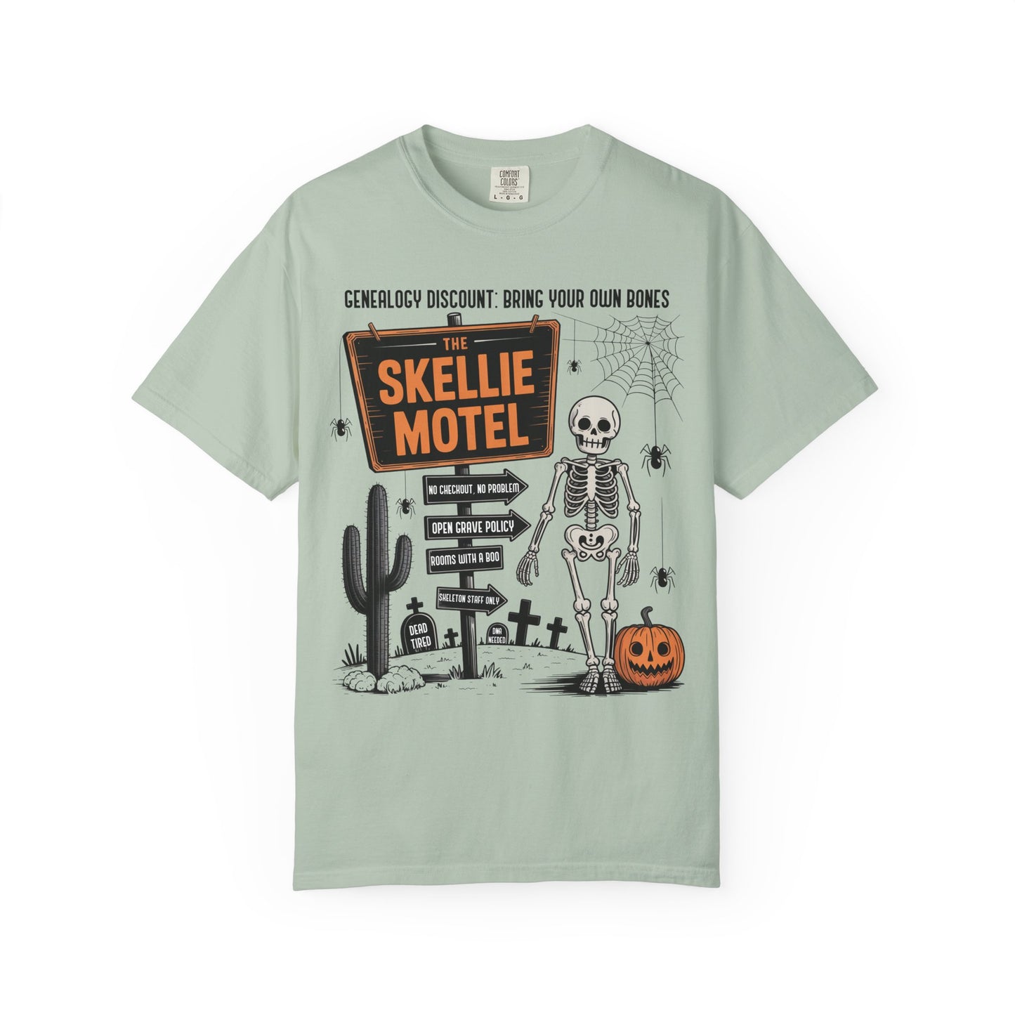 Skellie Motel Halloween Shirt