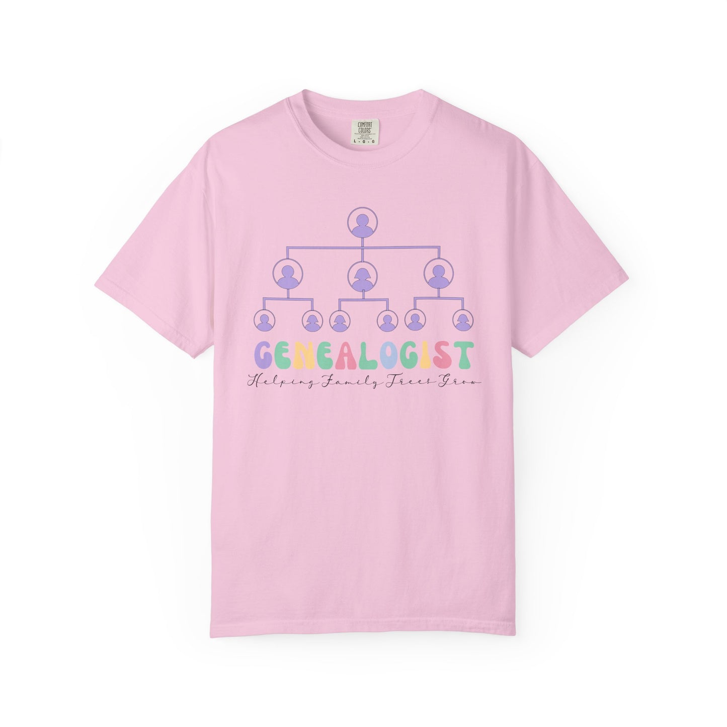 Genealogist Helping Family Trees Grow T-Shirt
