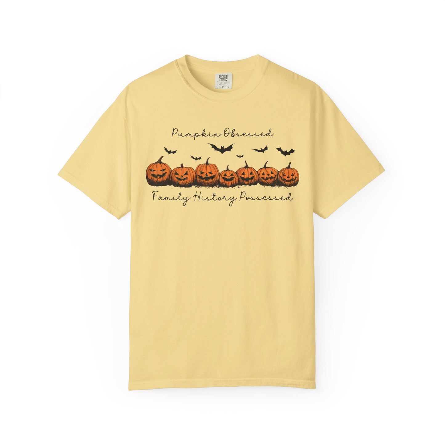 Pumpkin Obsessed Family History Possessed T-Shirt