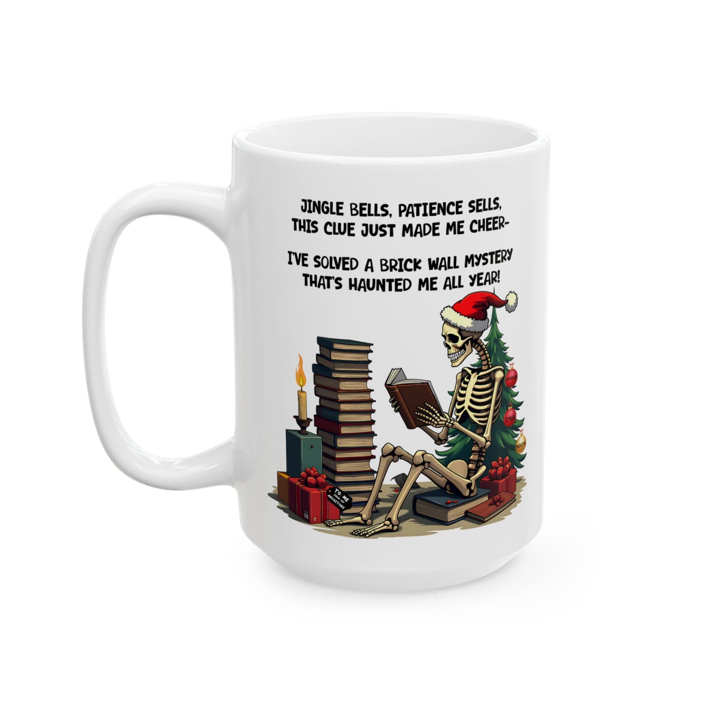 Genealogy Christmas Mug