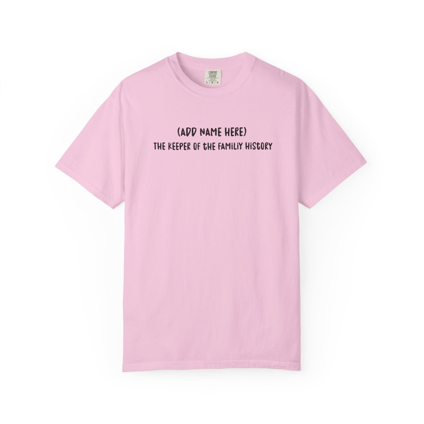 Custom Genealogy T-Shirt