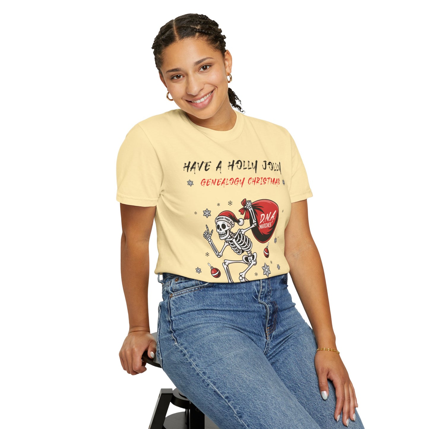 Have a Holly Jolly Genealogy Christmas T-Shirt