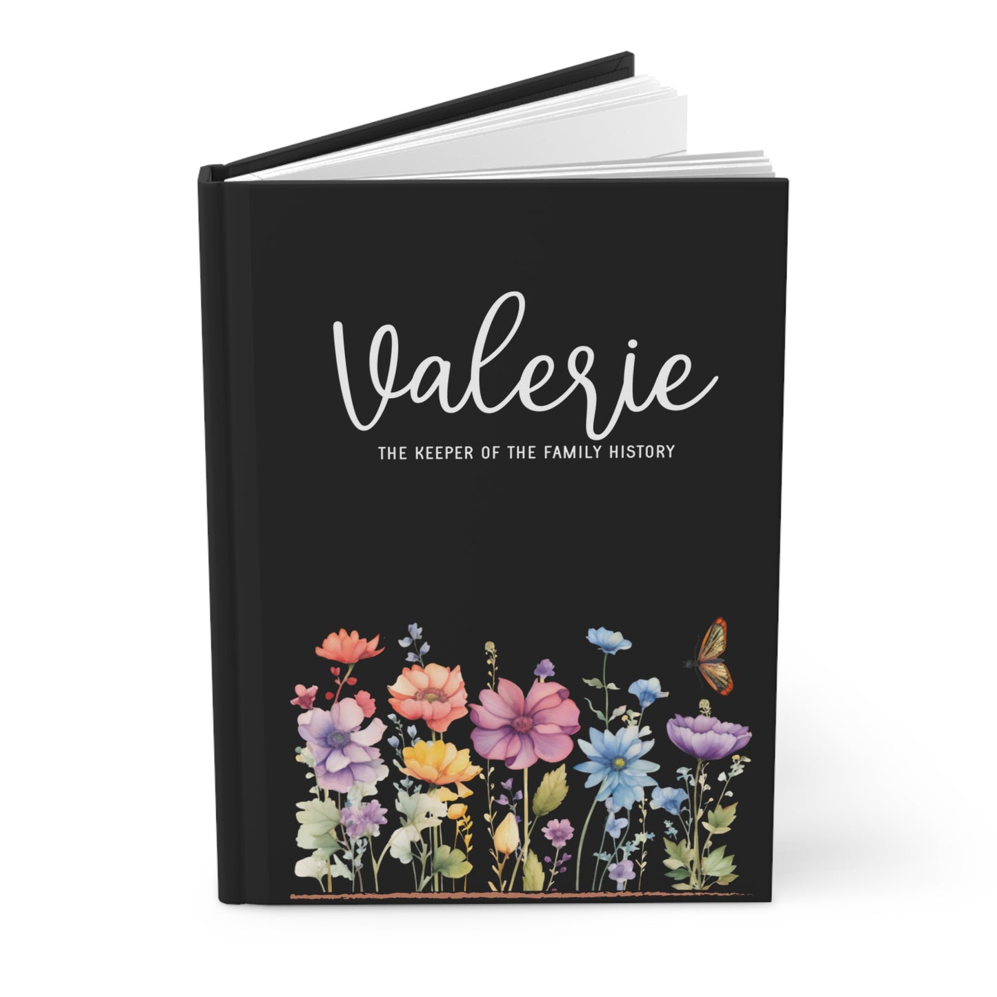 Personalized Wildflower Ancestry Journal