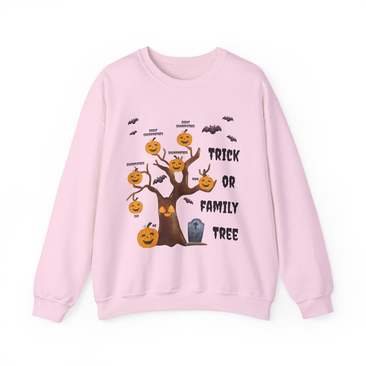 Halloween Genealogy Trick or Family Tree Sweatshirt