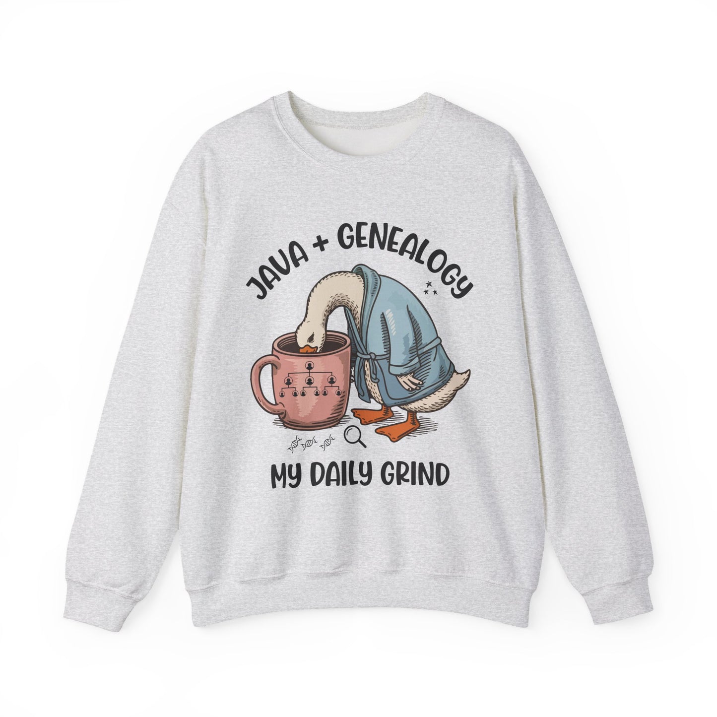 Java and Genealogy Sweatshirt