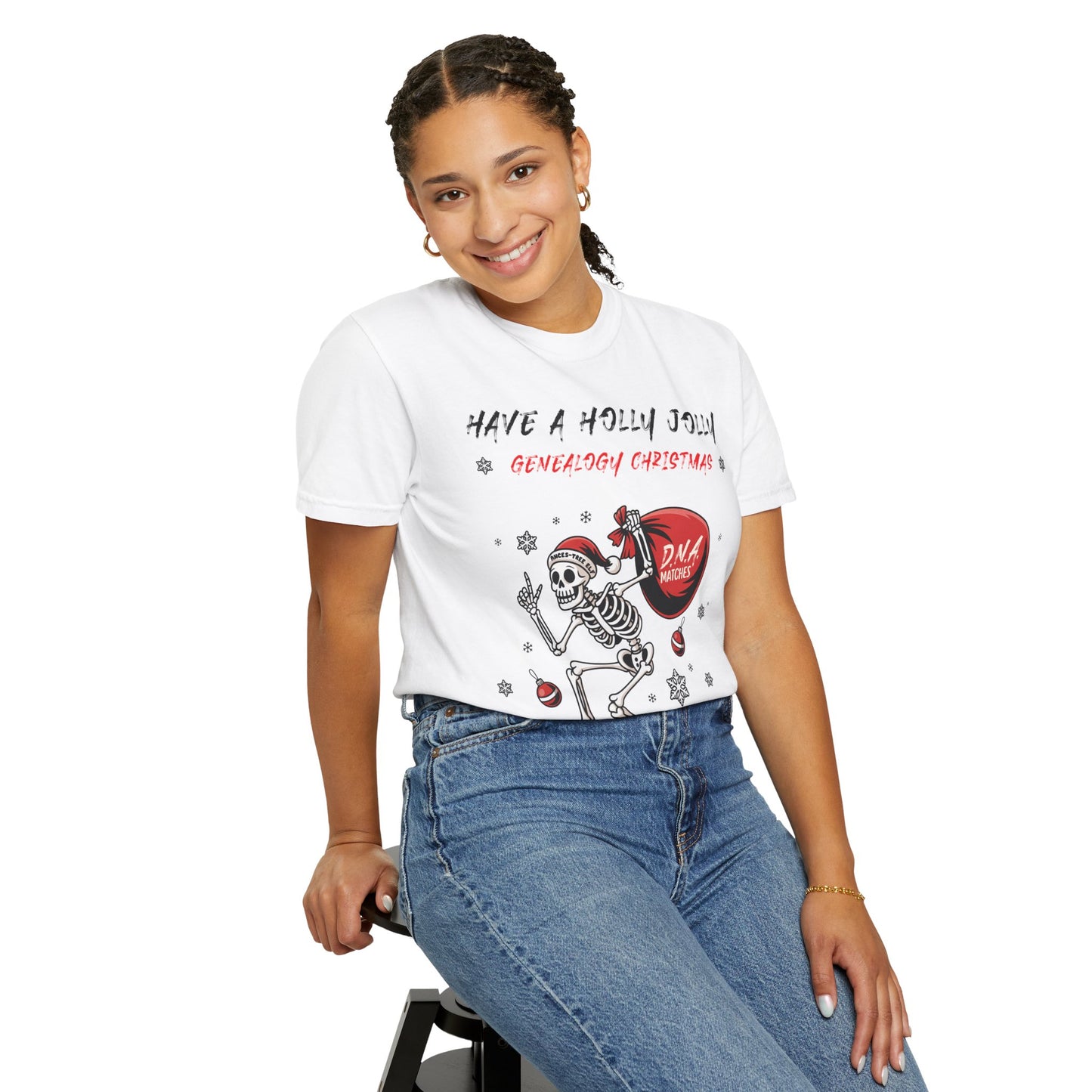 Have a Holly Jolly Genealogy Christmas T-Shirt