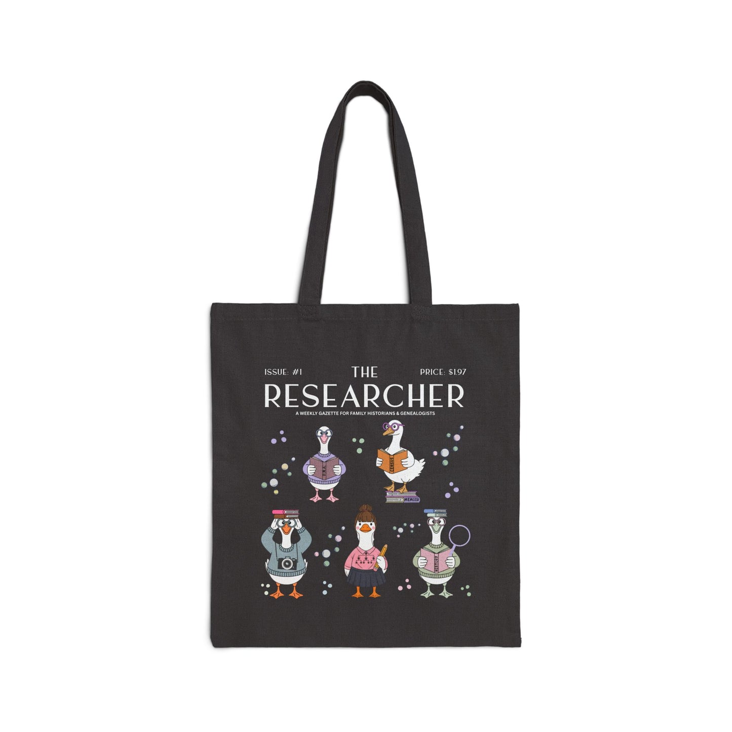 The Researcher Goose Tote Bag