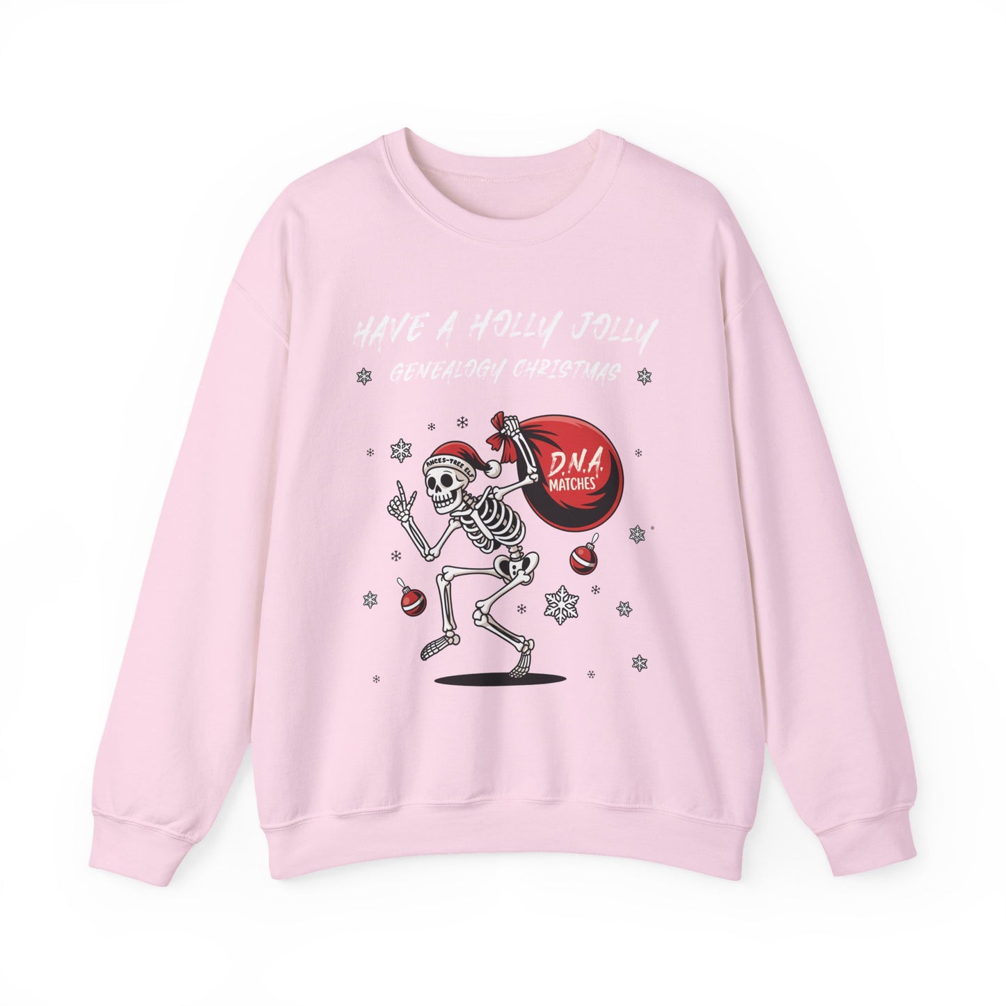 Holly Jolly Genealogy Christmas Sweatshirt