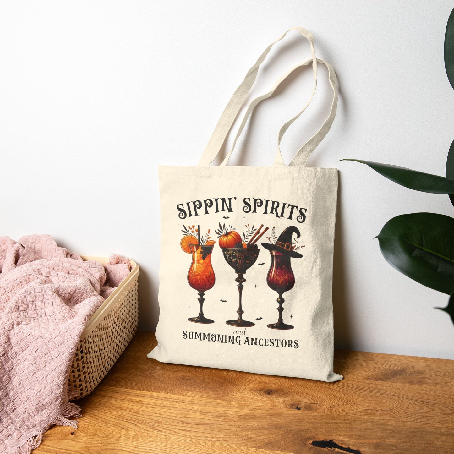 Sippin Spirits and Summoning Ancestors Tote Bag