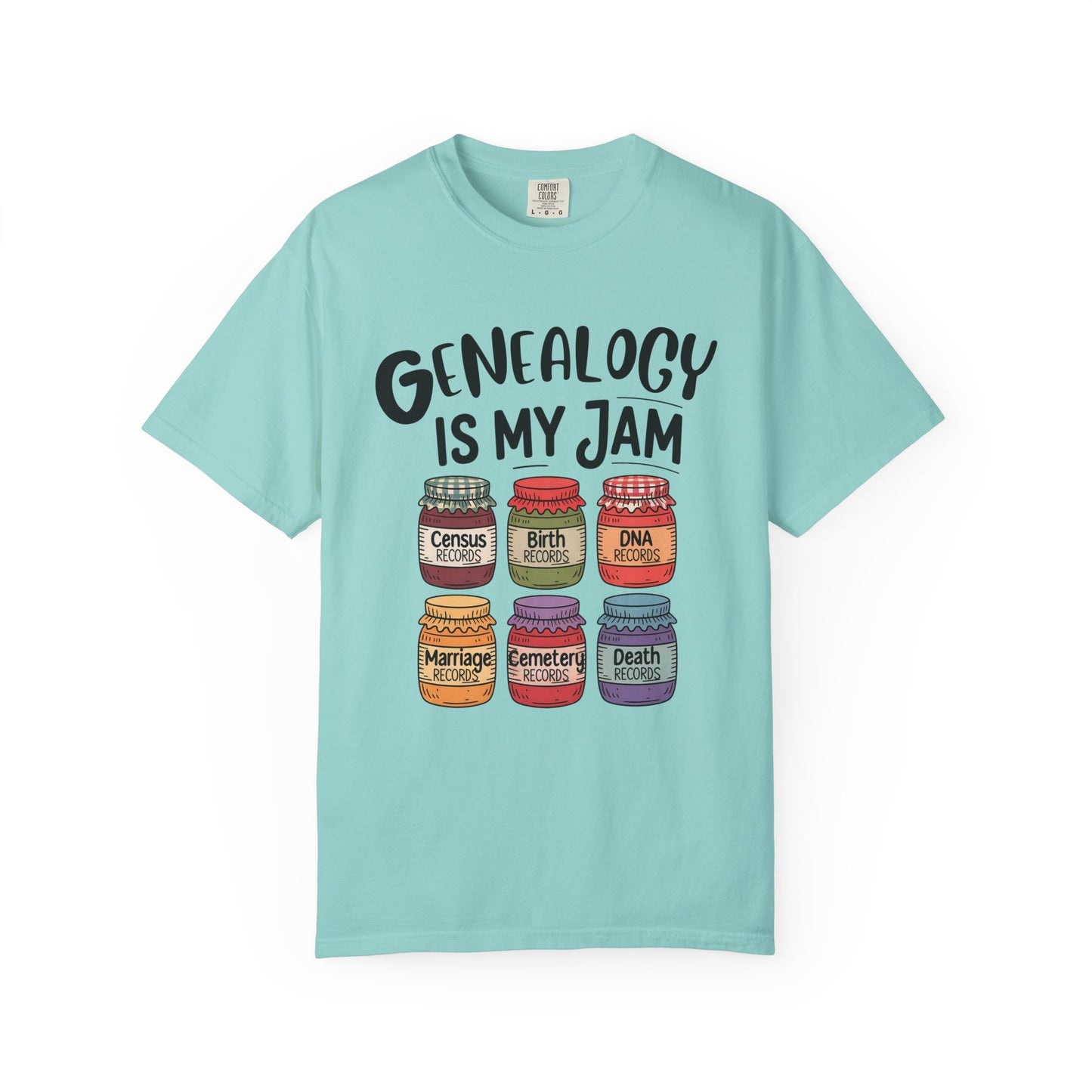 Genealogy is My Jam Family History Tee