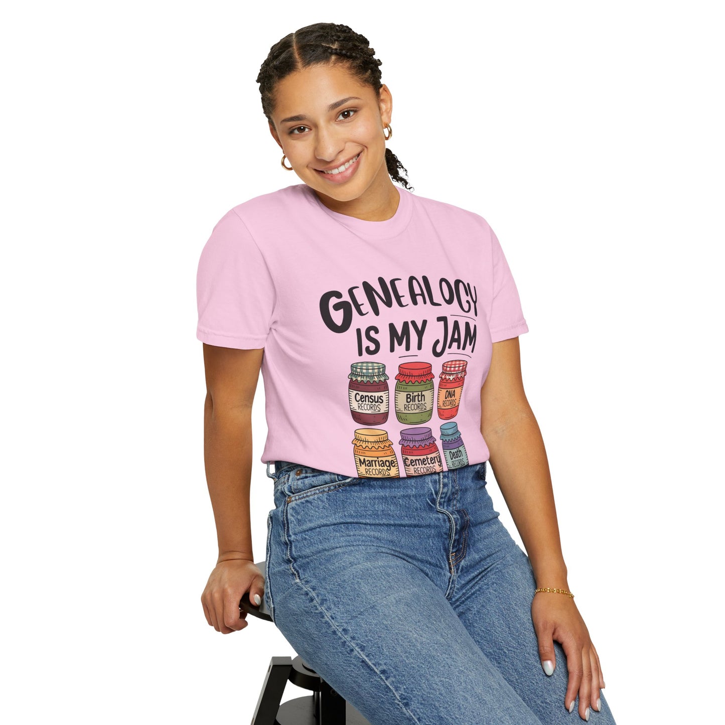 Genealogy is My Jam Family History Tee