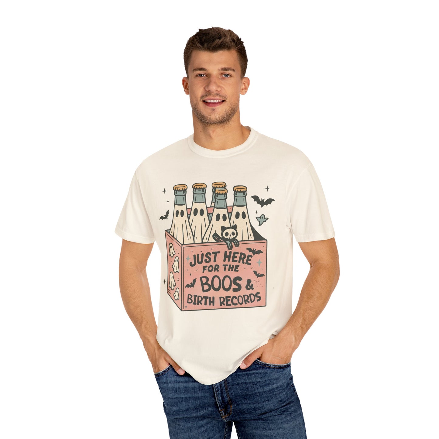 Just Here for the Boos and Birth Records TShirt