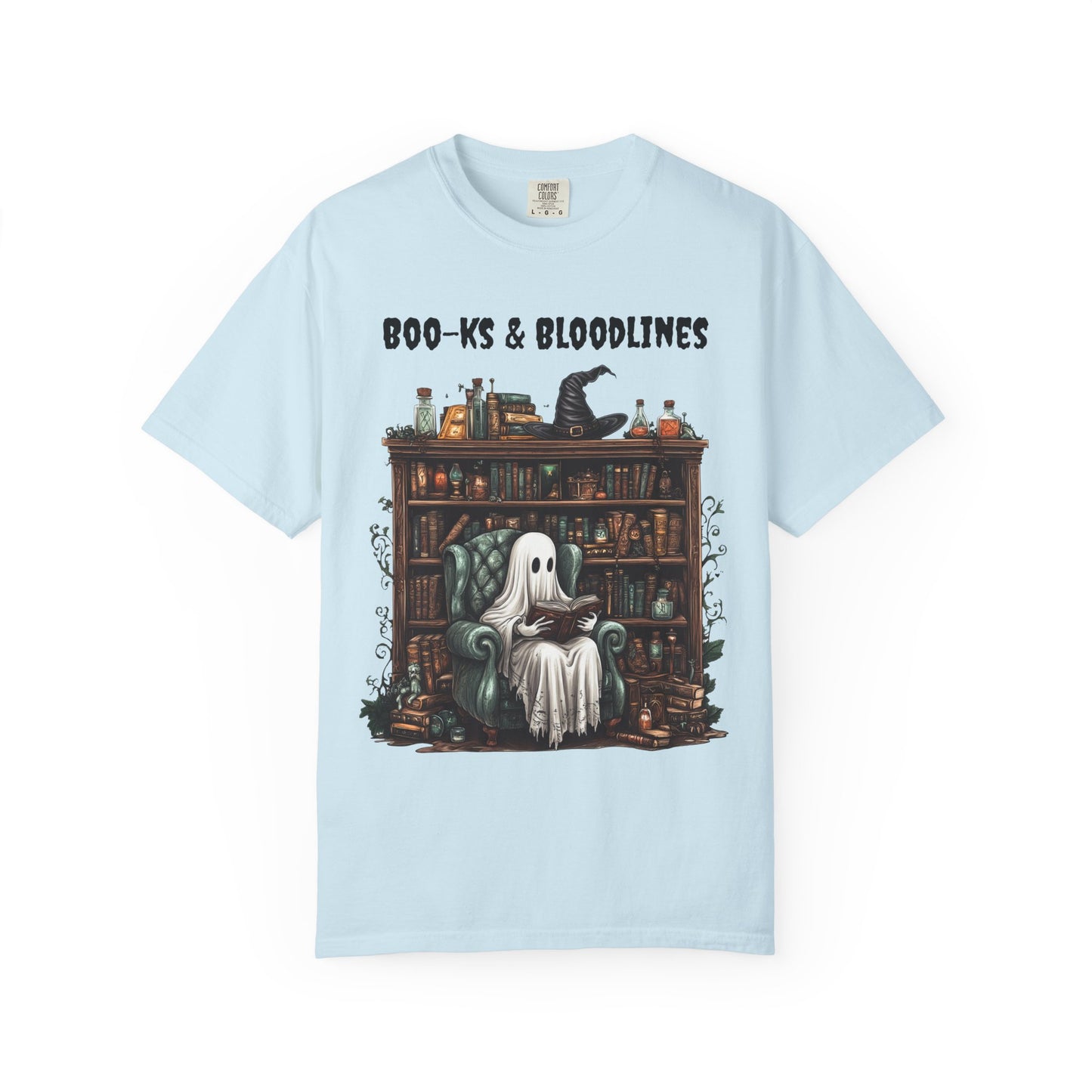 BOO-KS and Bloodlines Funny Genealogy T-Shirt