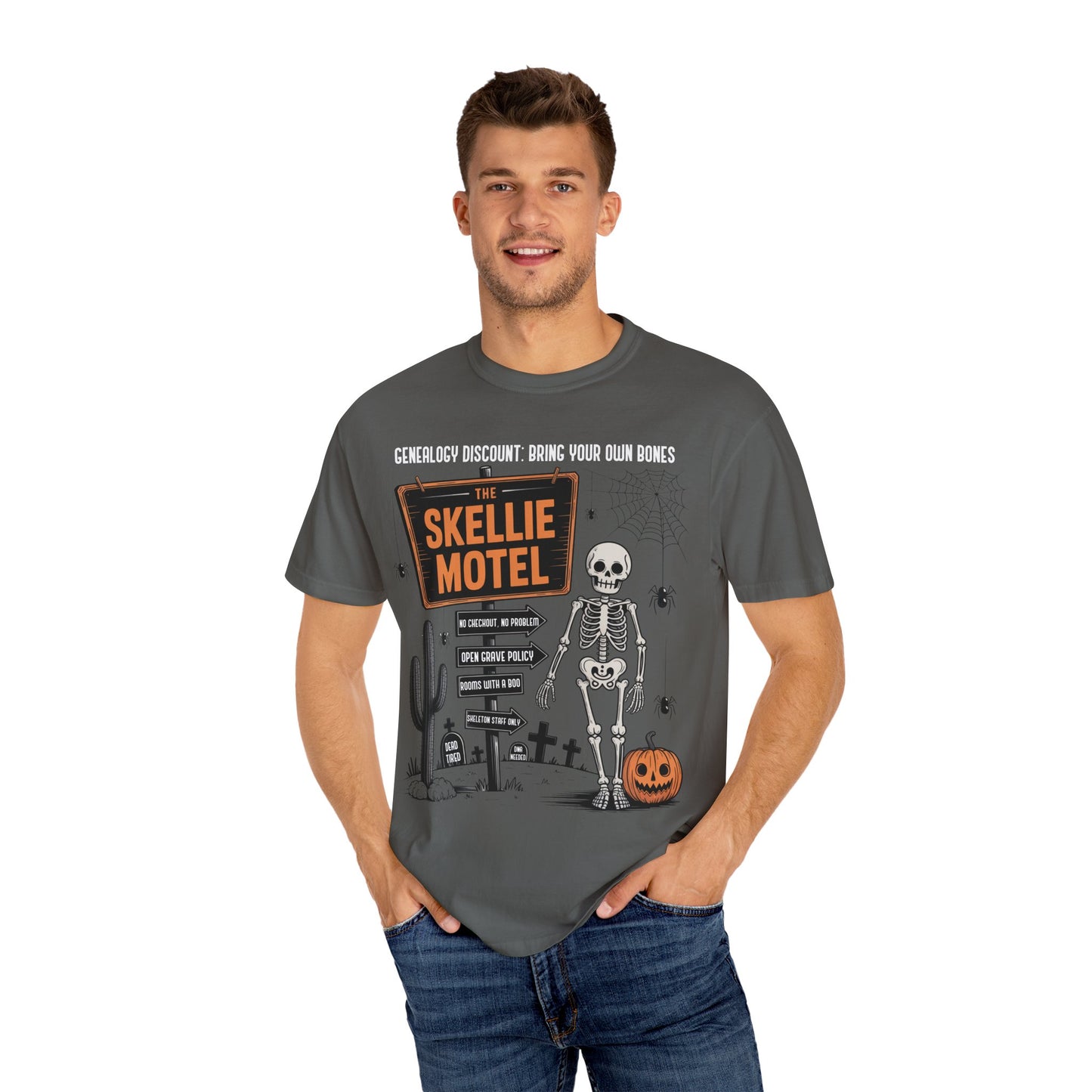 Skellie Motel Halloween Shirt