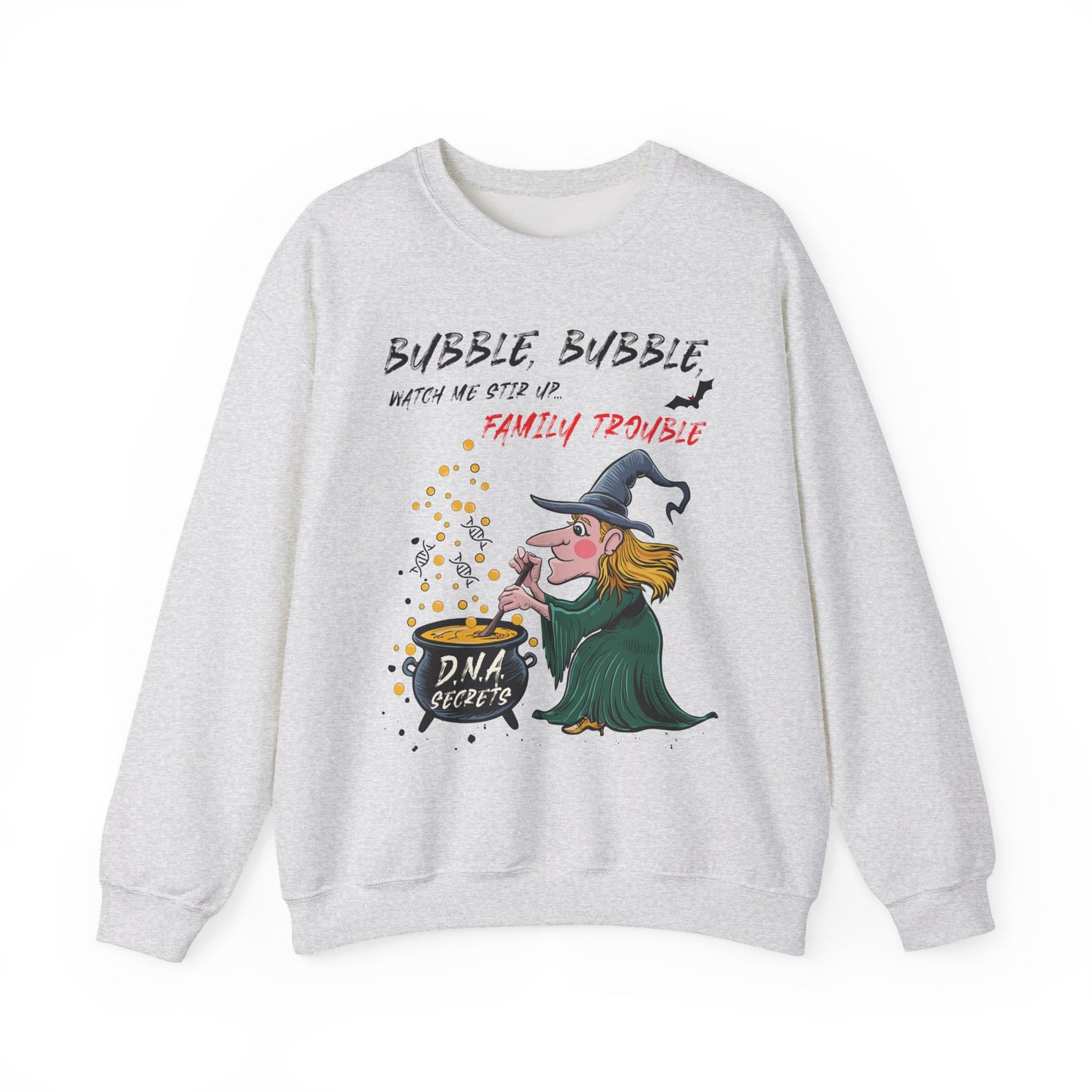 Cozy Witchy Genealogy Sweatshirt