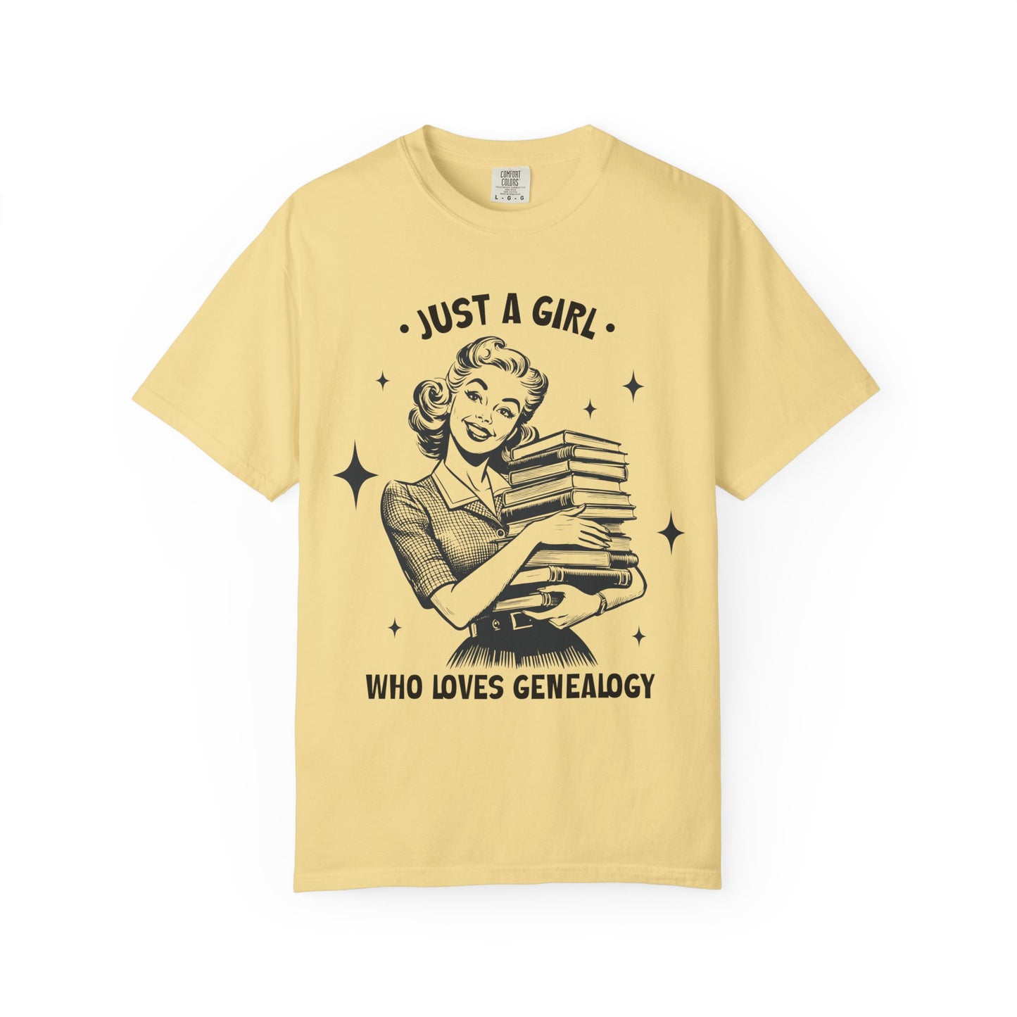 Just a Girl Who Loves Genealogy Shirt