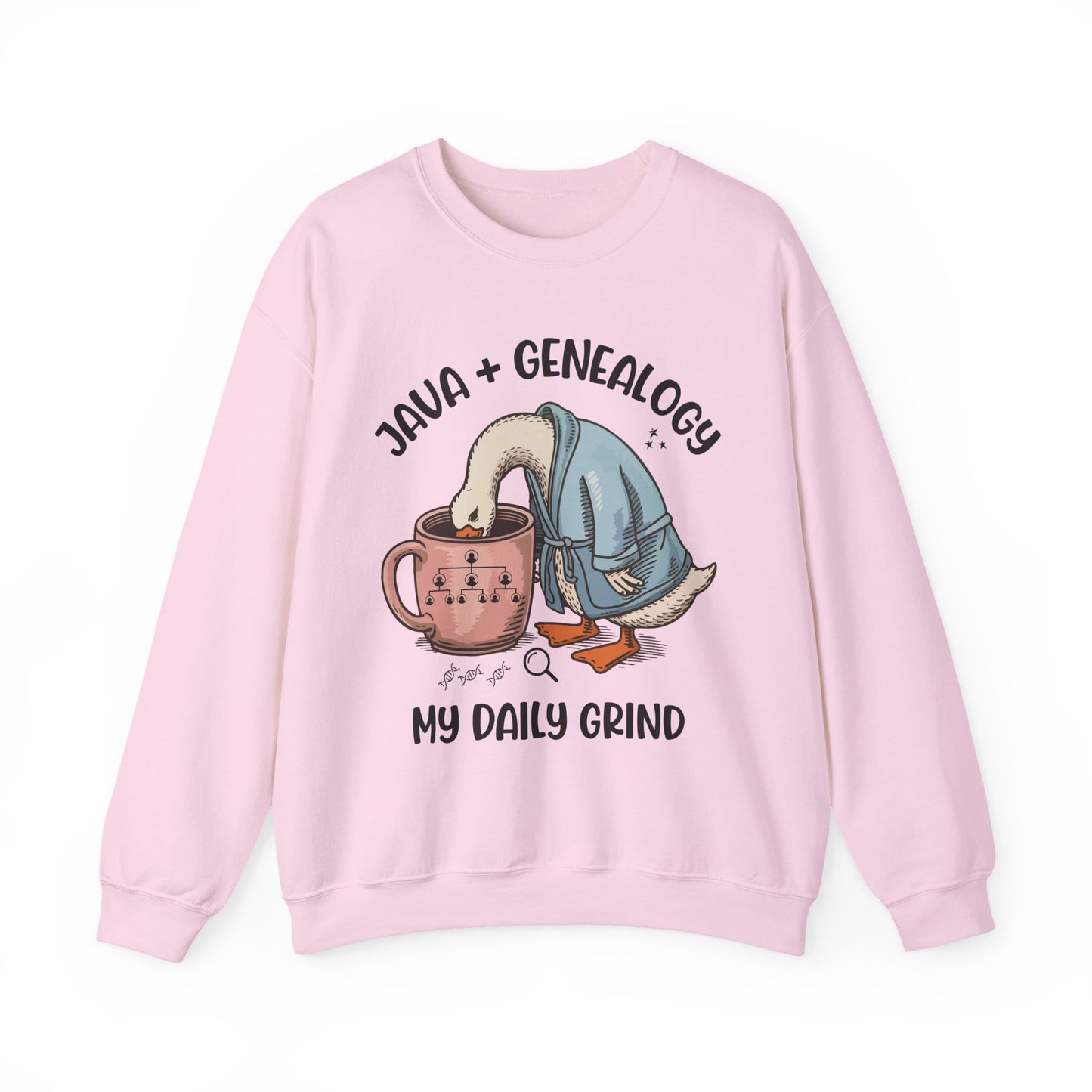 Java and Genealogy Sweatshirt