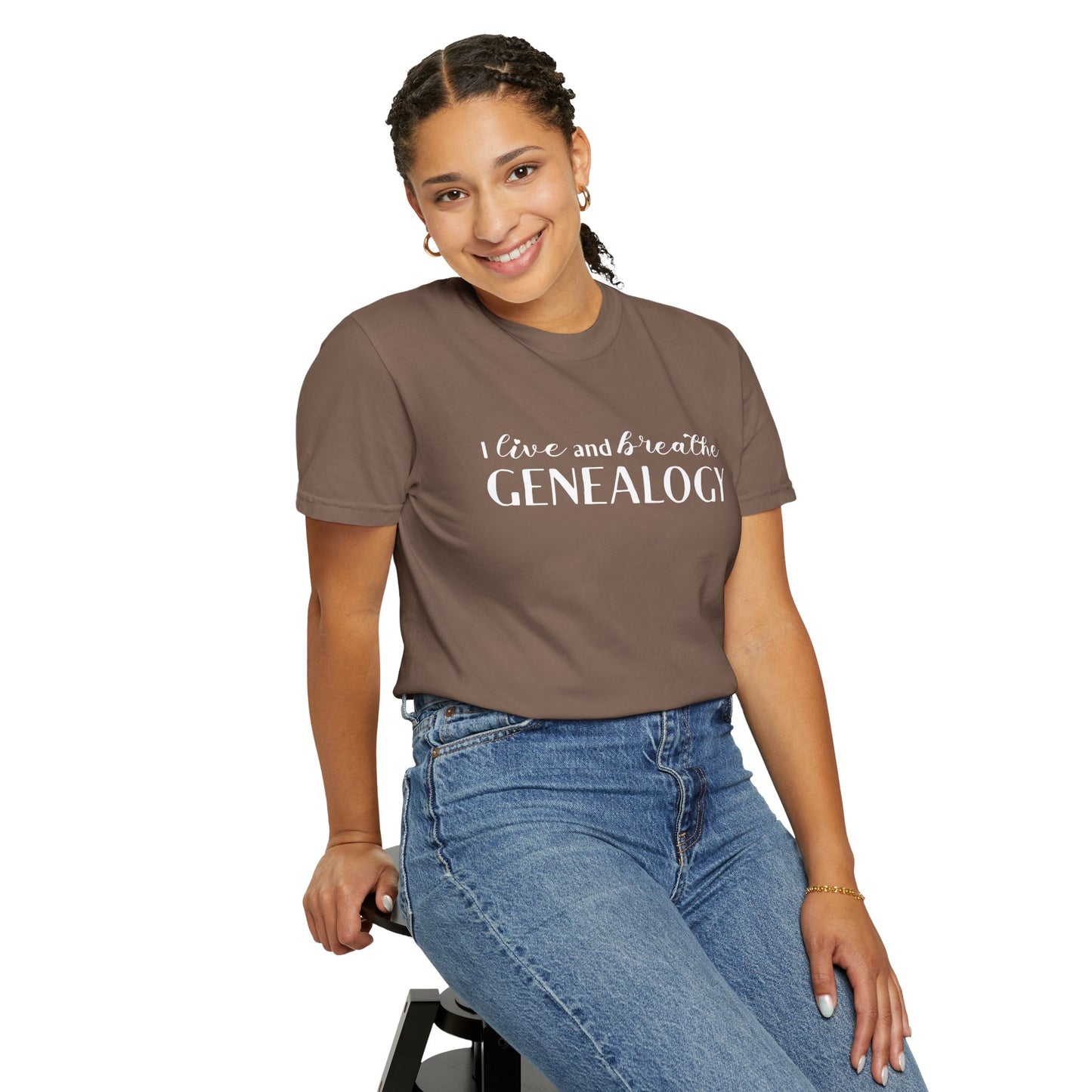 I Live and Breathe Genealogy Shirt