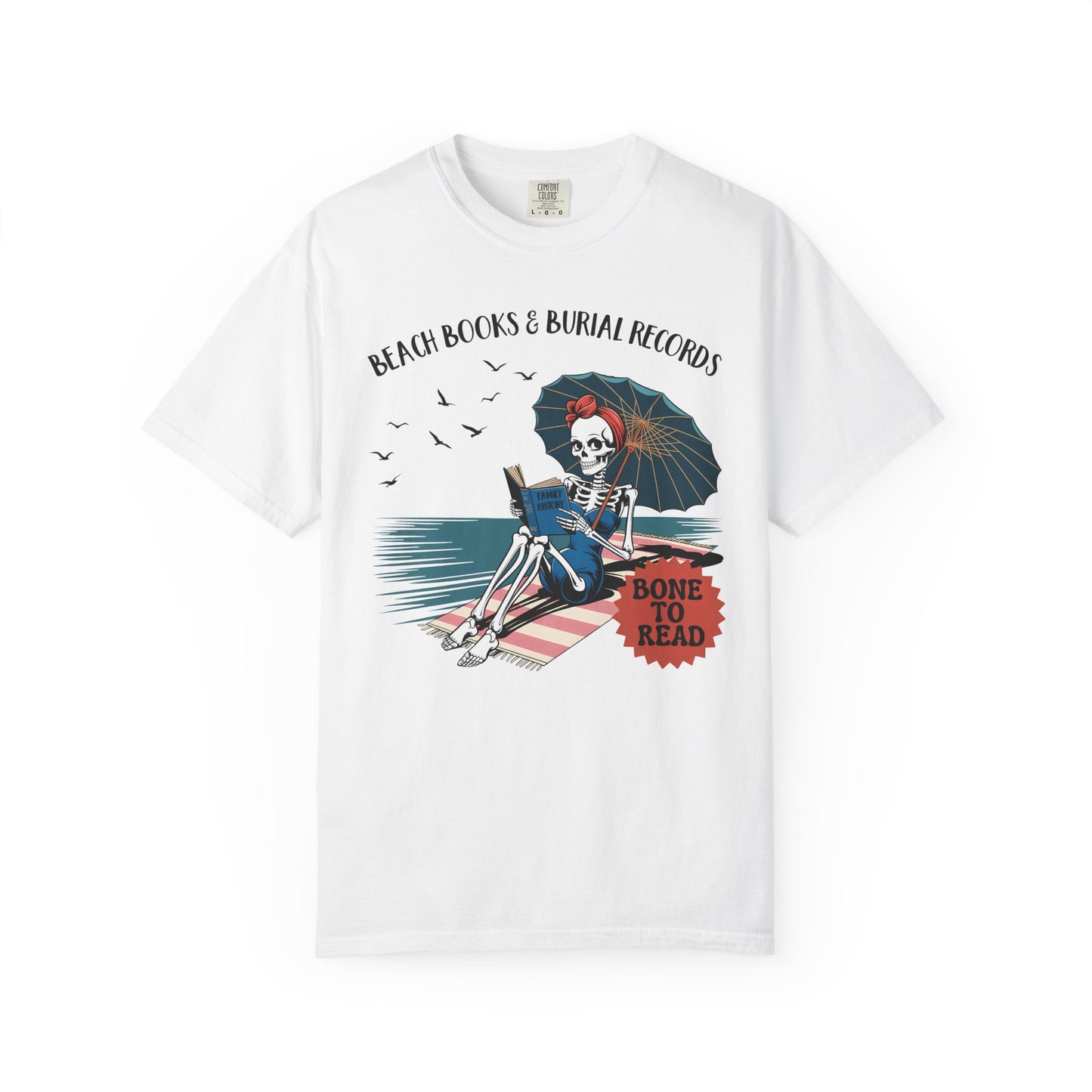 Beach Books & Burial Records T-Shirt