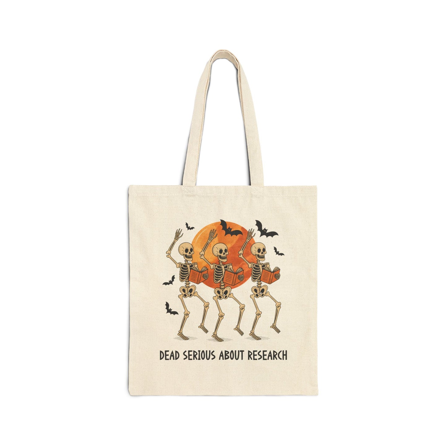 Dead Serious about Researching Tote Bag