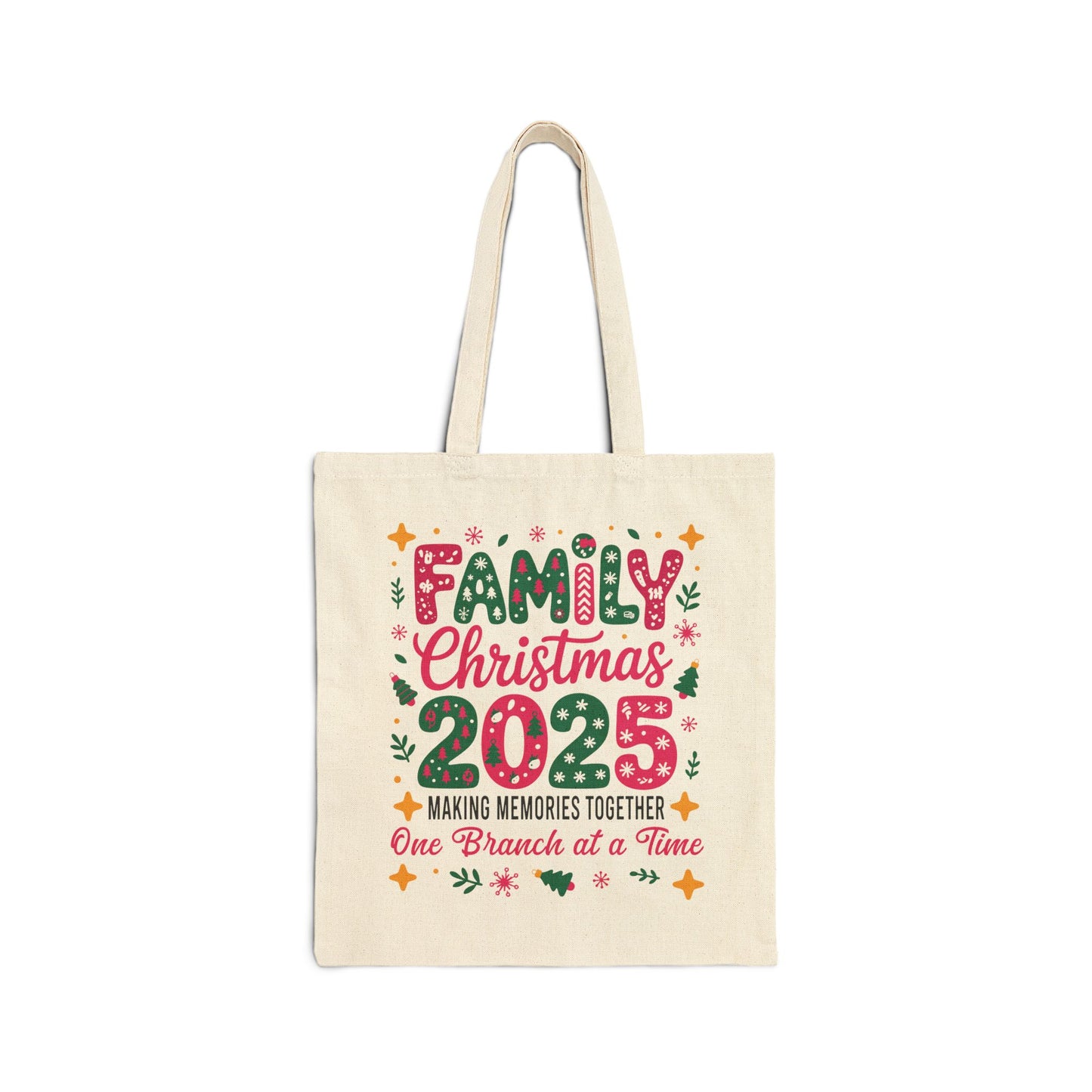 Family Christmas Tote Bag