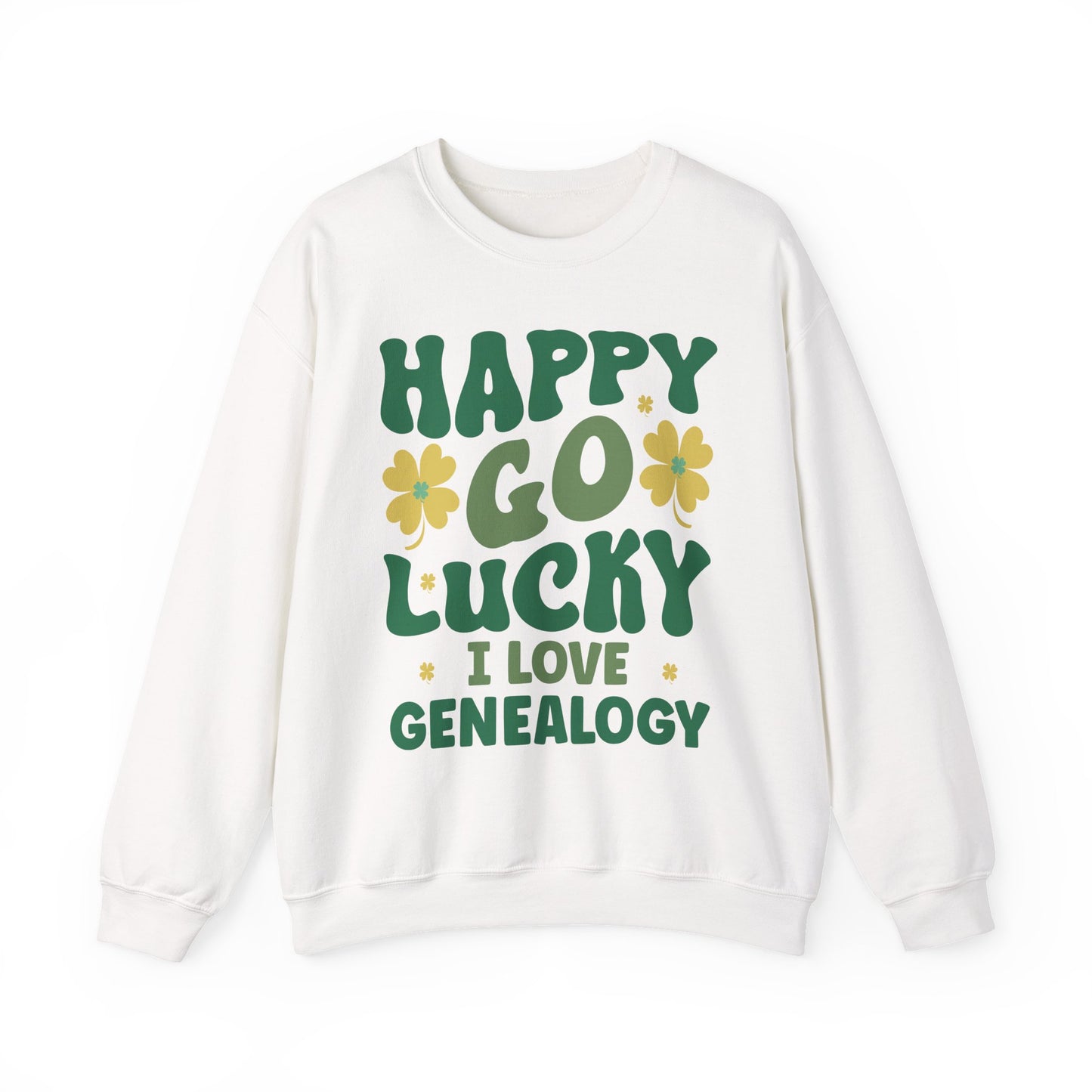 Happy Go Lucky Genealogy Sweatshirt