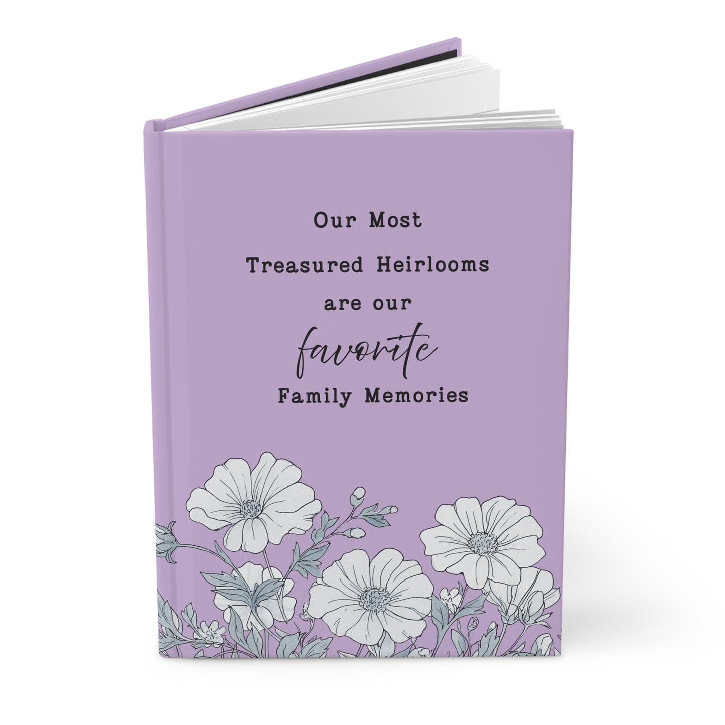 Favorite Family Memories Hardcover Journal