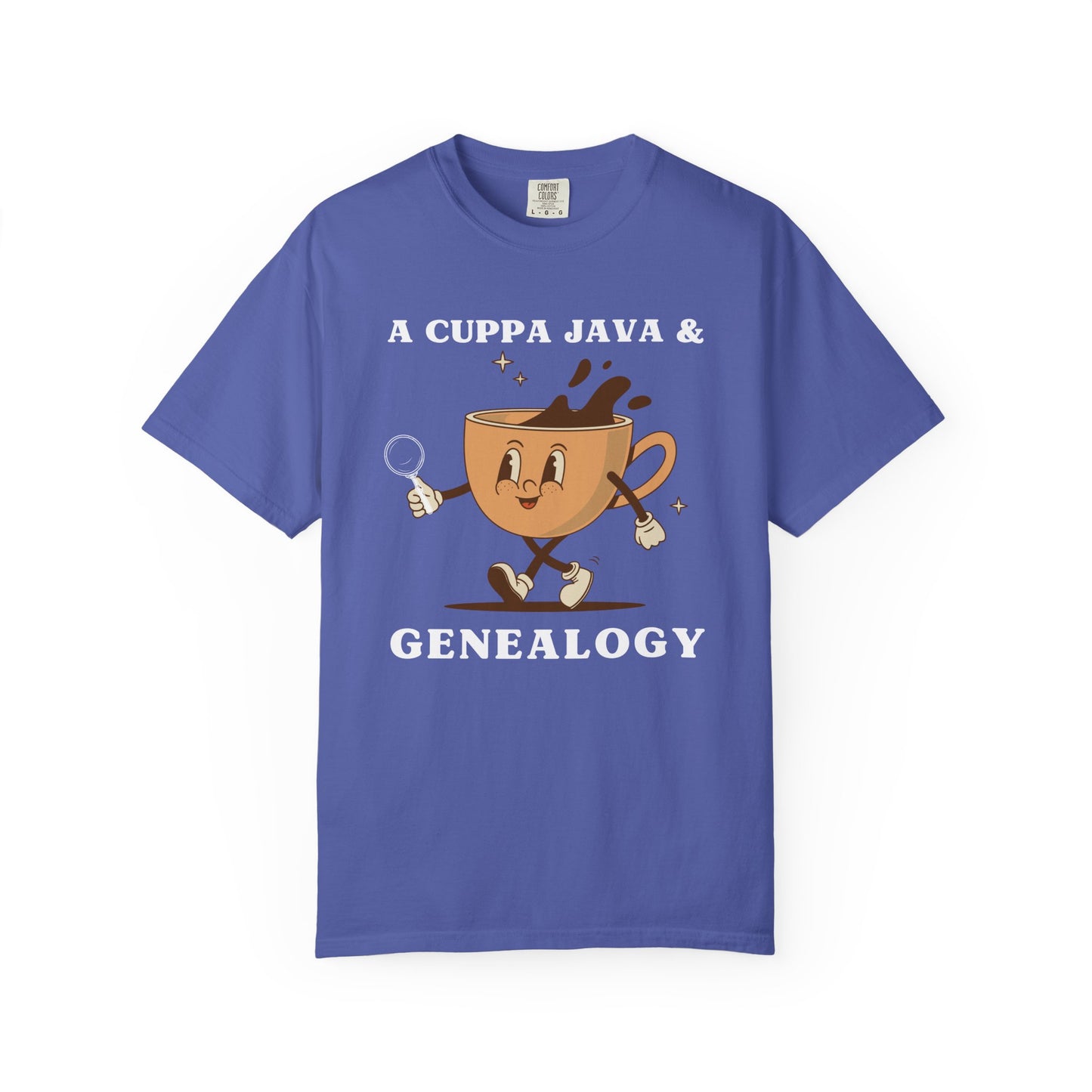 A Cuppa Java Genealogy Short Sleeve T-shirt