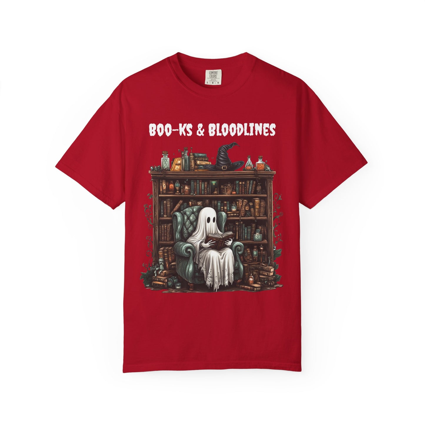 BOO-KS and Bloodlines Funny Genealogy T-Shirt