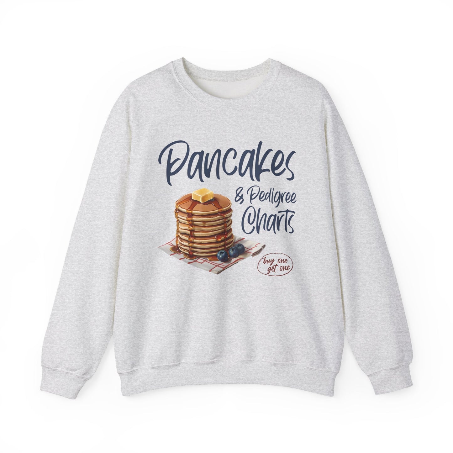 Pancakes and Pedigree Charts Sweatshirt