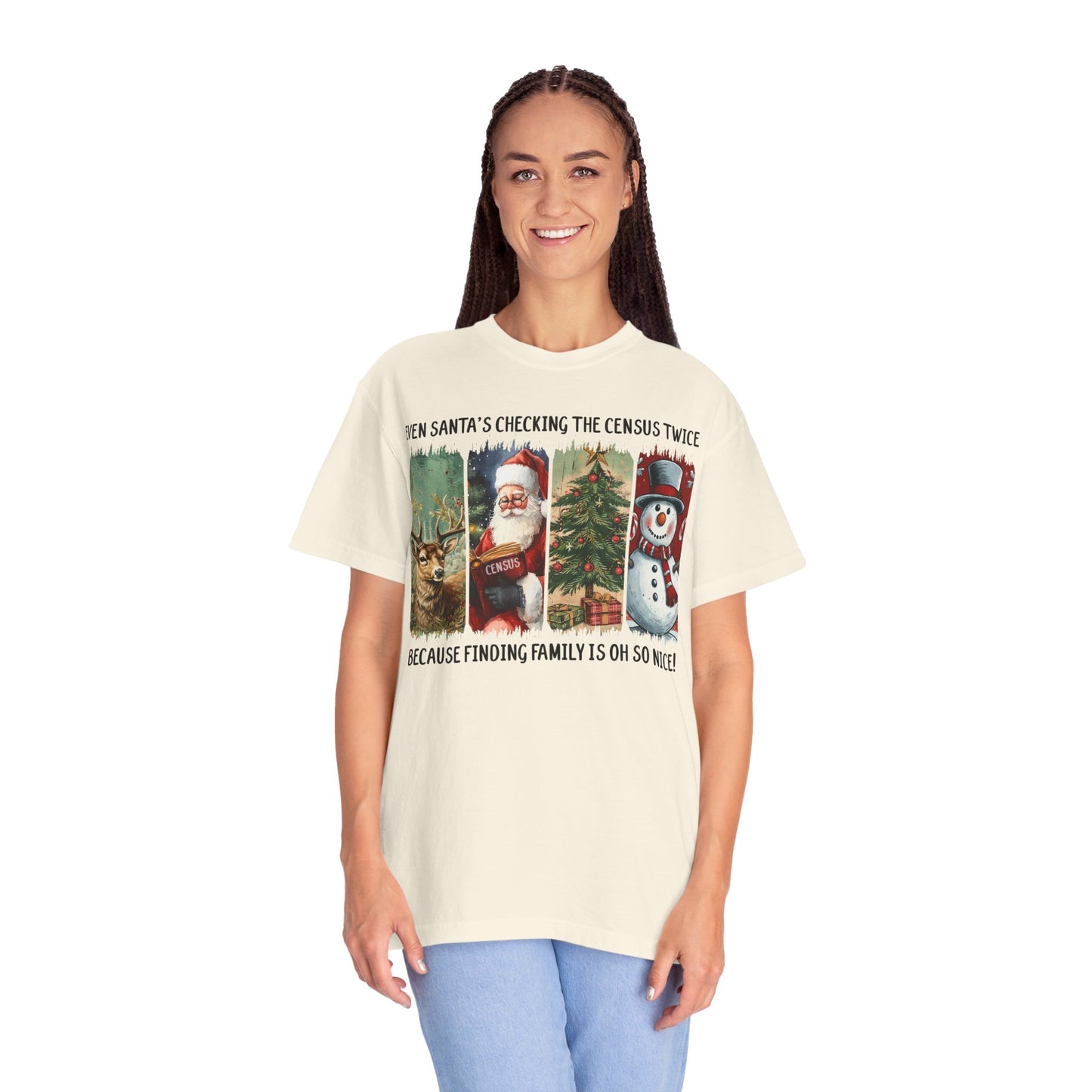 Santas Checking the Census Twice Shirt