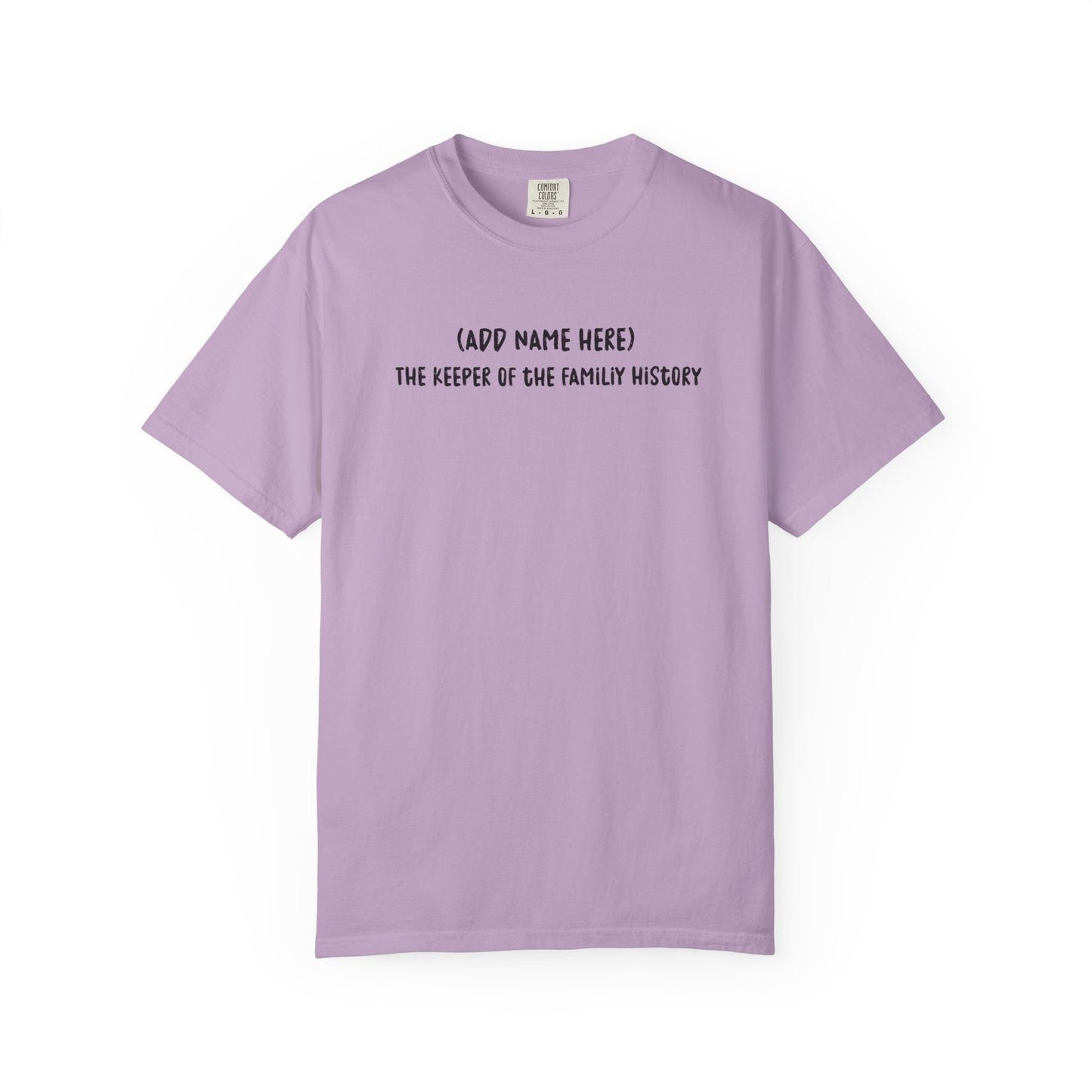 Custom Genealogy T-Shirt
