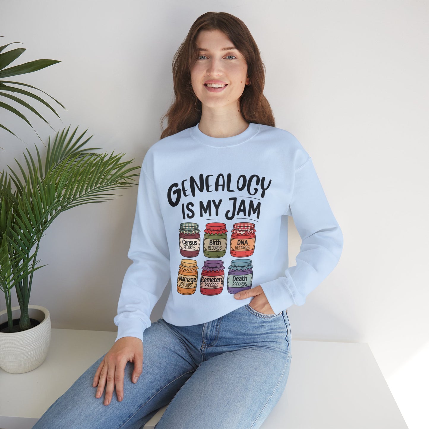 Genealogy is my Jam Sweatshirt